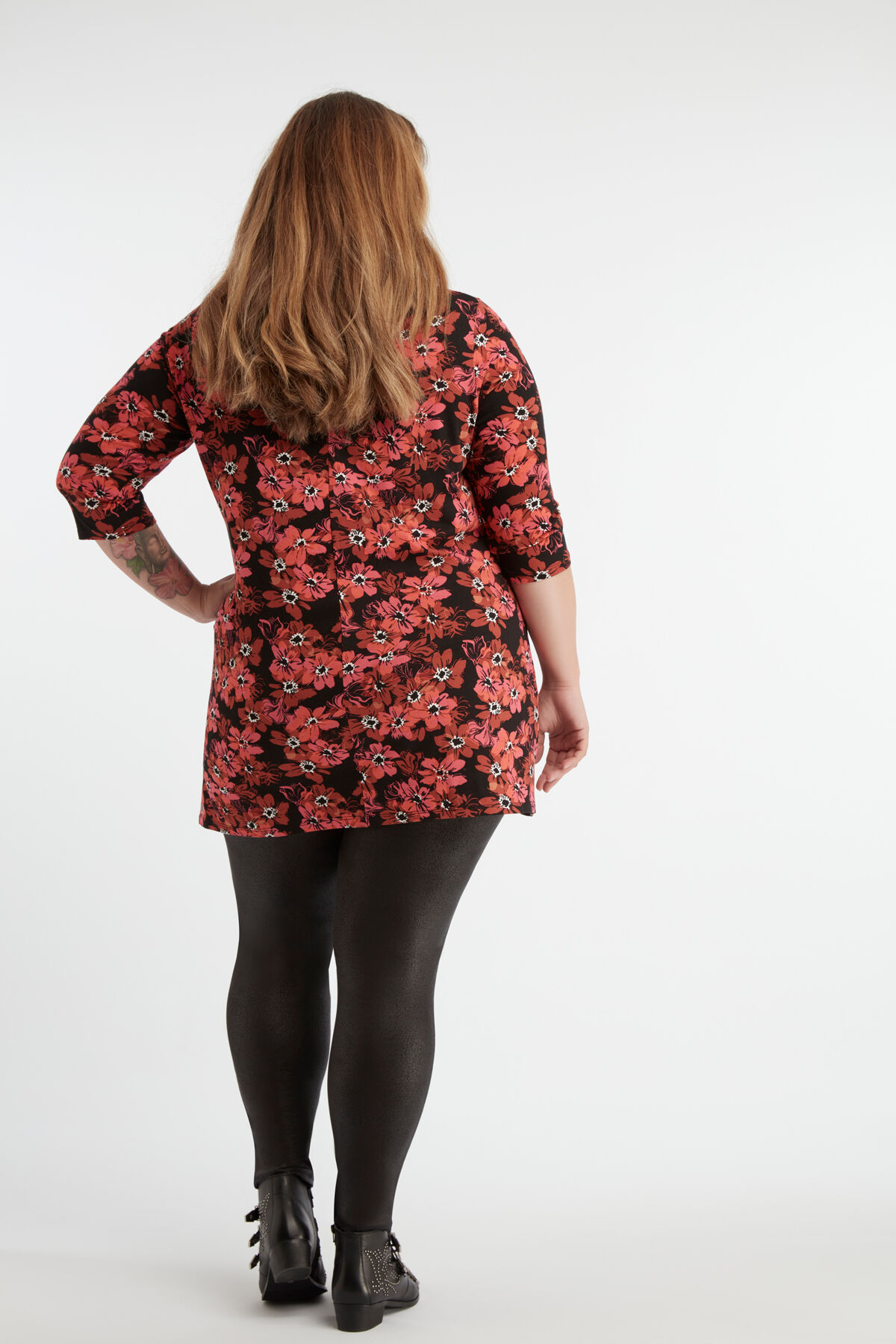 Leggings mit Animal-Print-Beschichtung image number 6