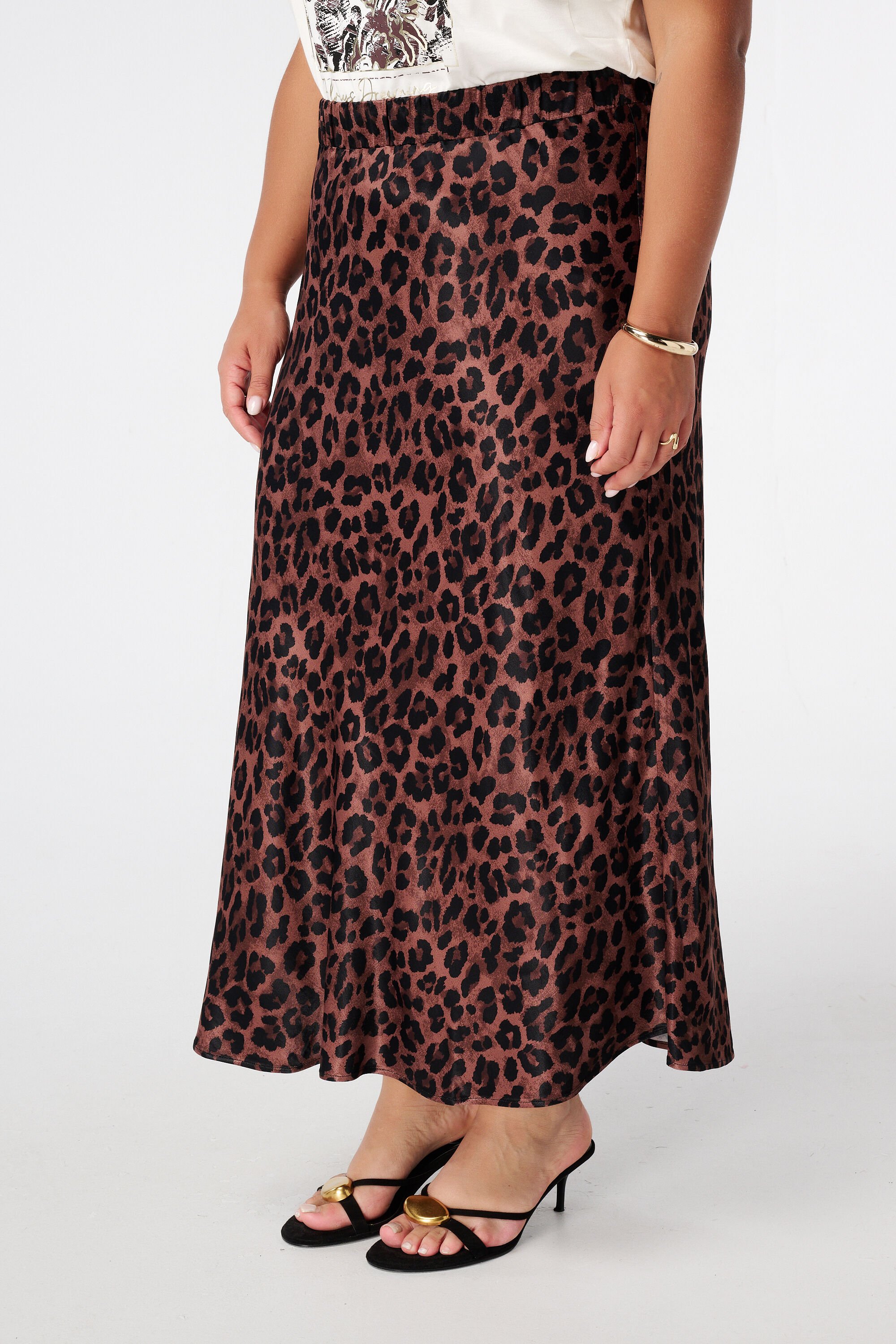 Midi-Rock aus Satin image number 5