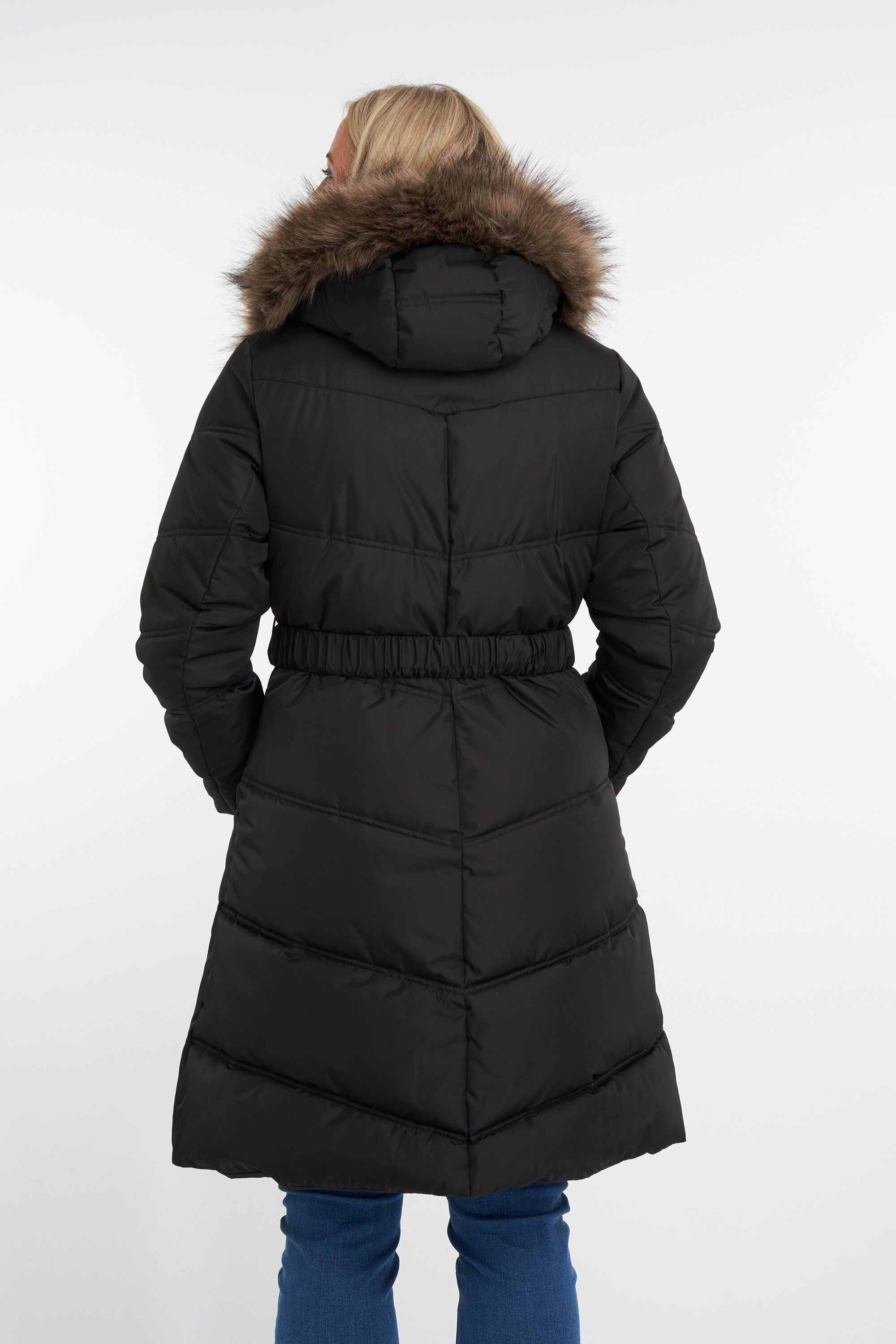 Steppjacke mit G&uuml;rtel image number 4