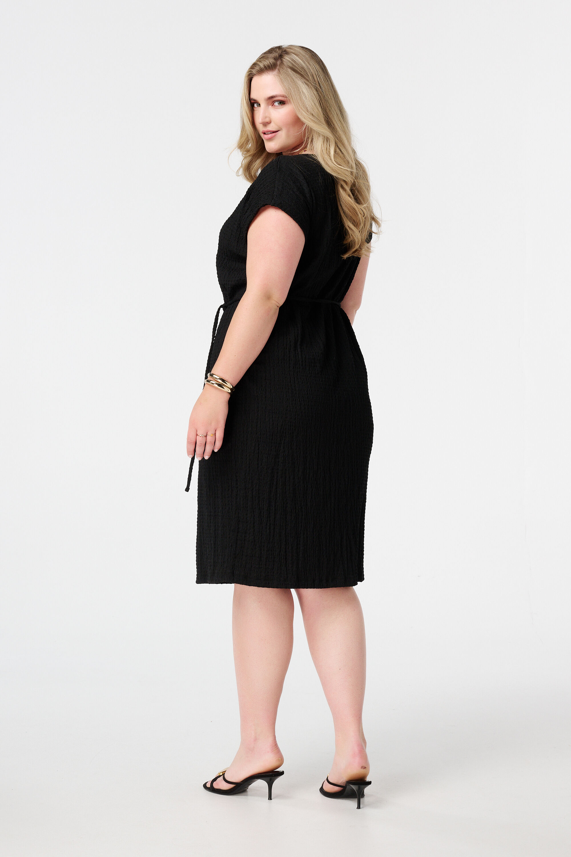 Midikleid mit Tunnelzug image number 3