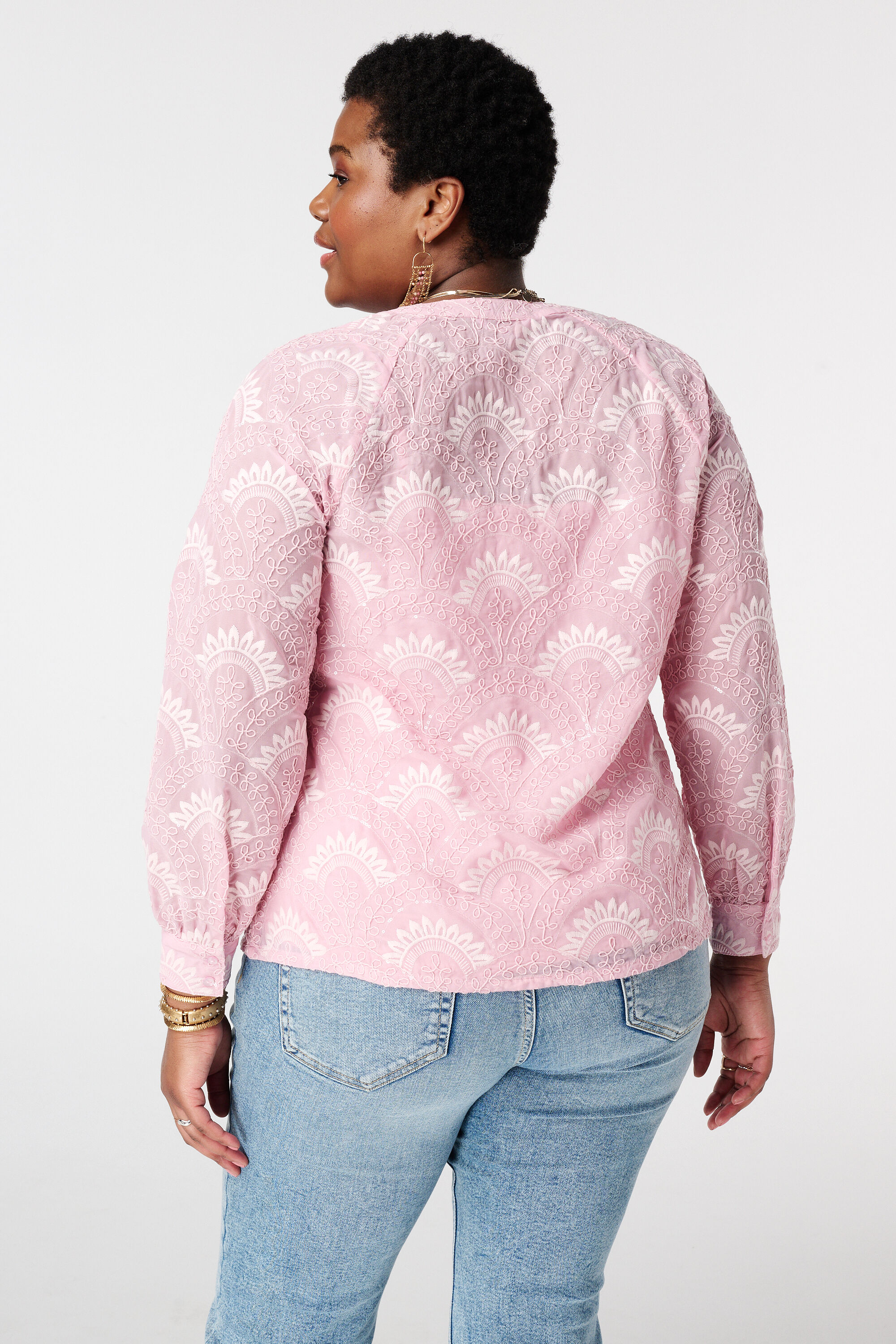 Bluse mit Bindeb&auml;ndern image number 3