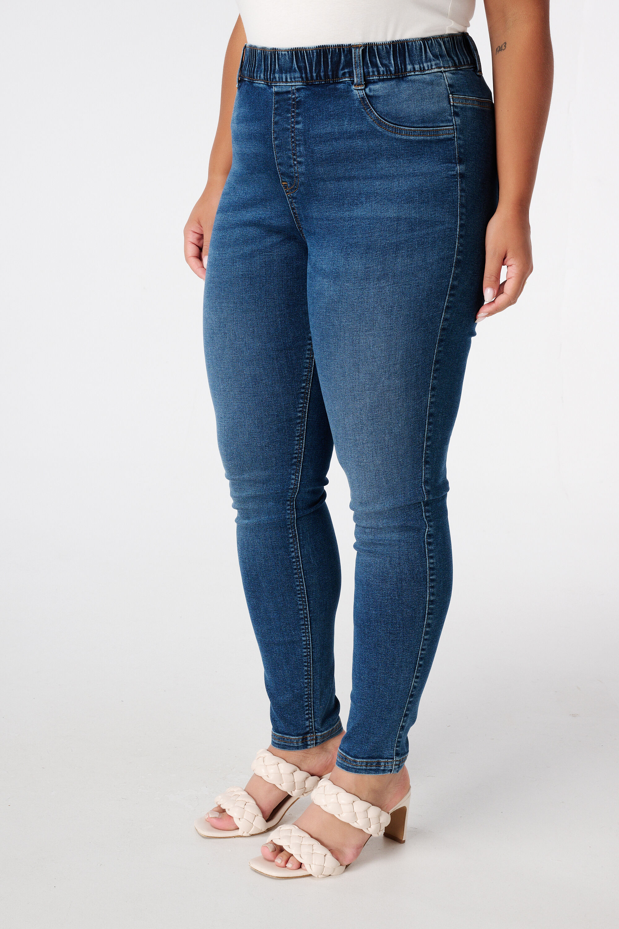 Treggings im Jeans-Look image number 5