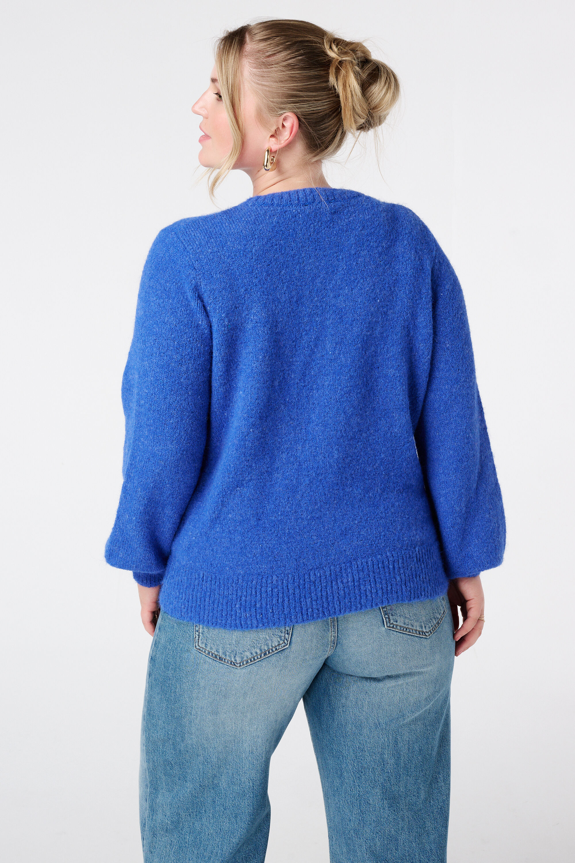 Feinstrick-Cardigan mit Knopfverschluss image number 3