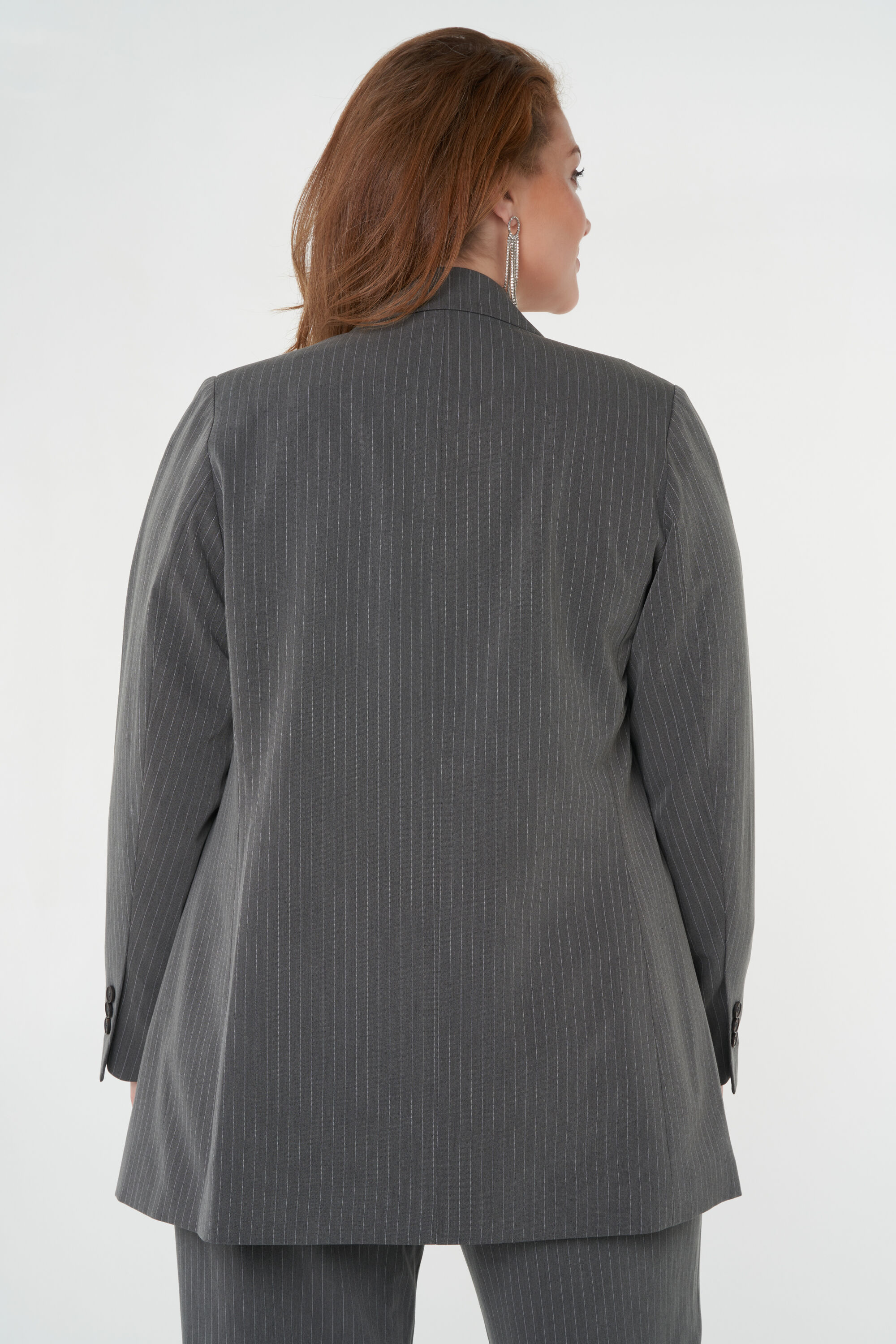 Blazer mit Kreidestreifen image number 4