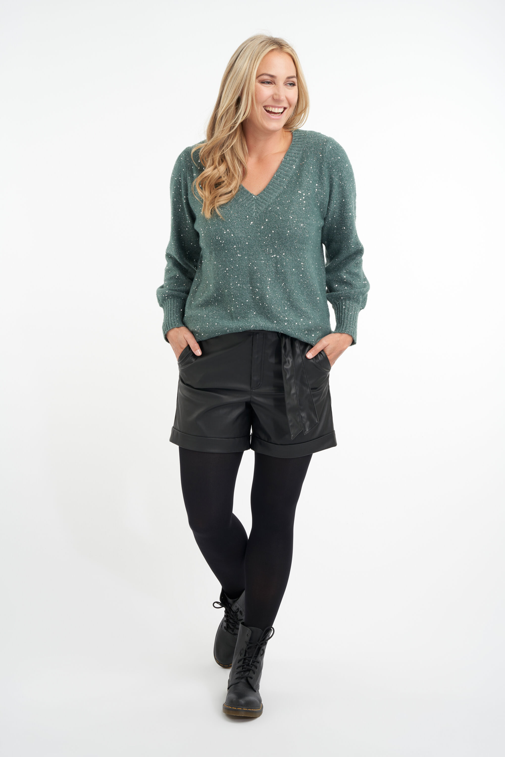 Pailletten-Pullover image number 4