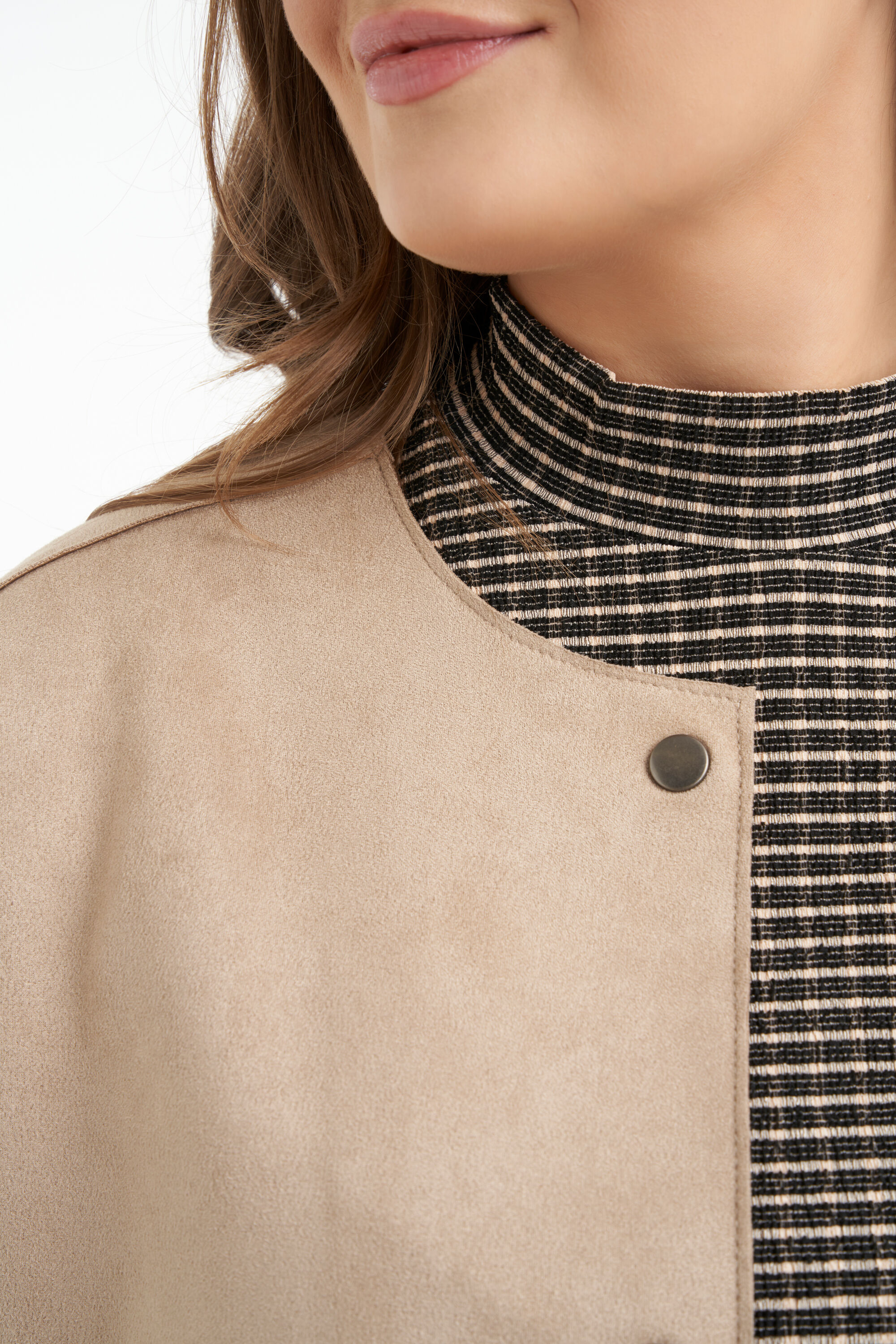 Wildlederimitat-Jacke  image number 6