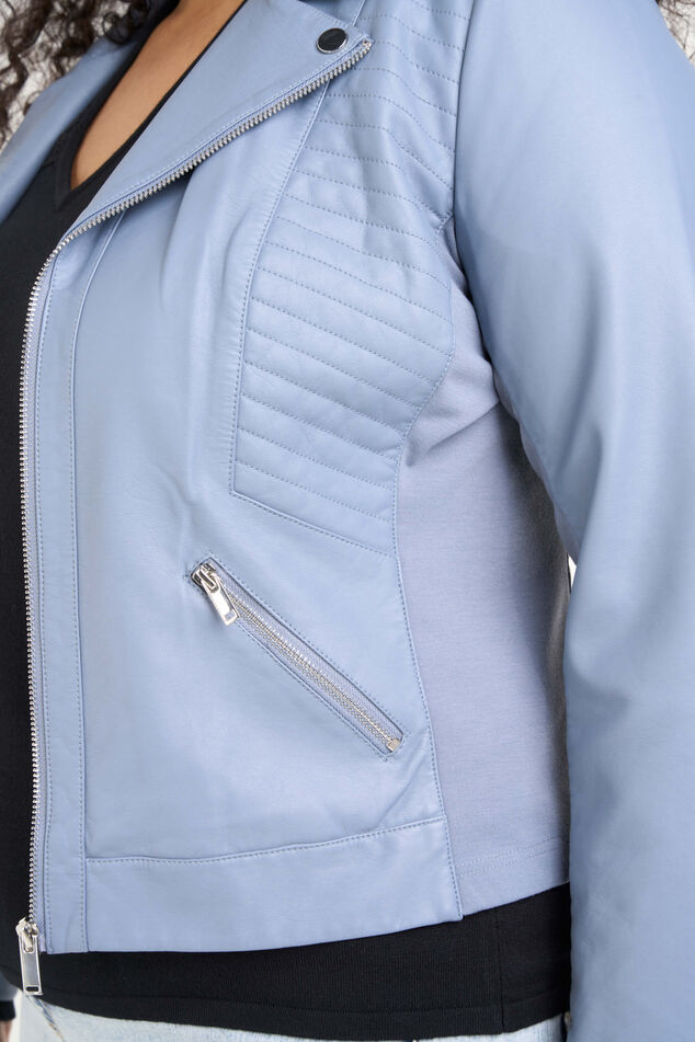 PU-Kunstlederjacke image number 4