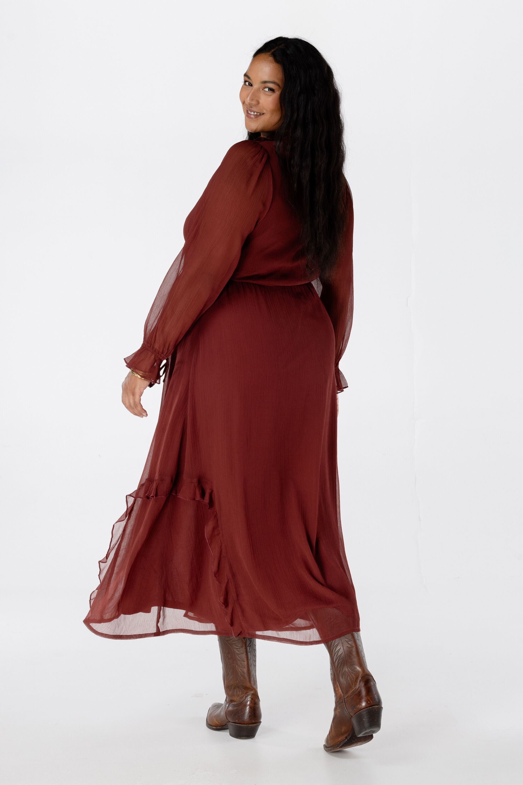 Kleid mit R&uuml;schen image number 3