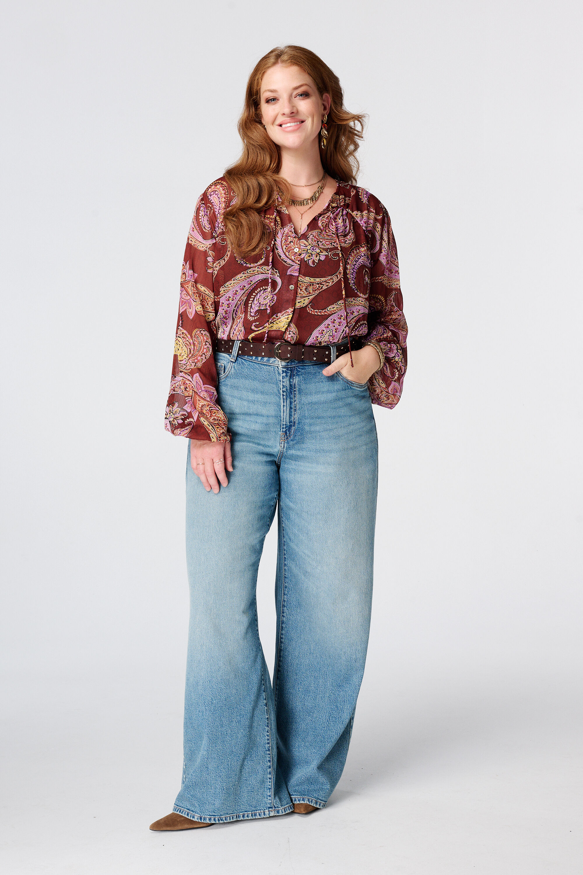 Bluse mit Paisleymuster image number 3