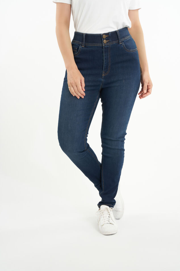 Modellierende Skinny-Leg-Jeans SCULPTS image 4