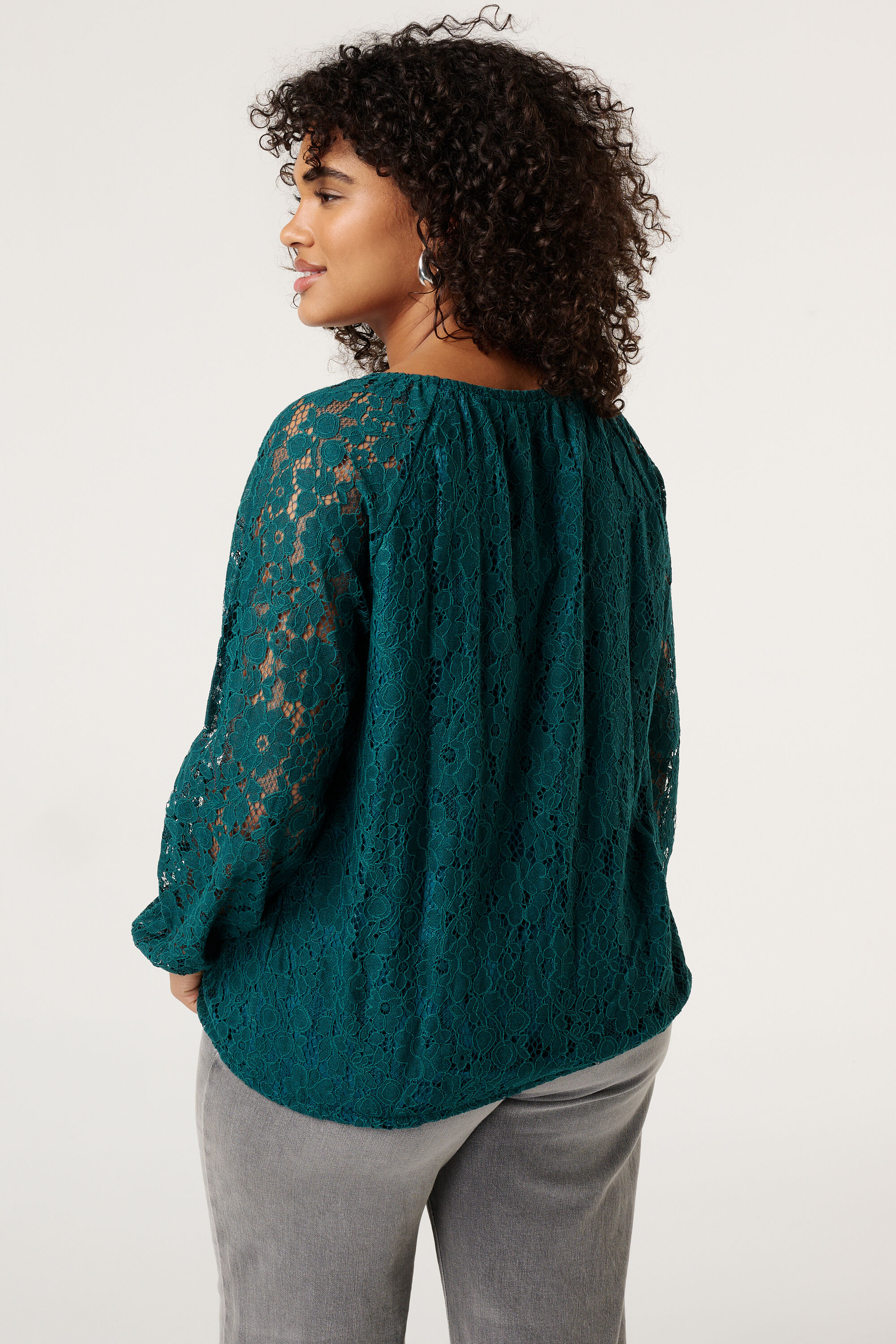 Spitzentop mit Kn&ouml;pfen  image number 3