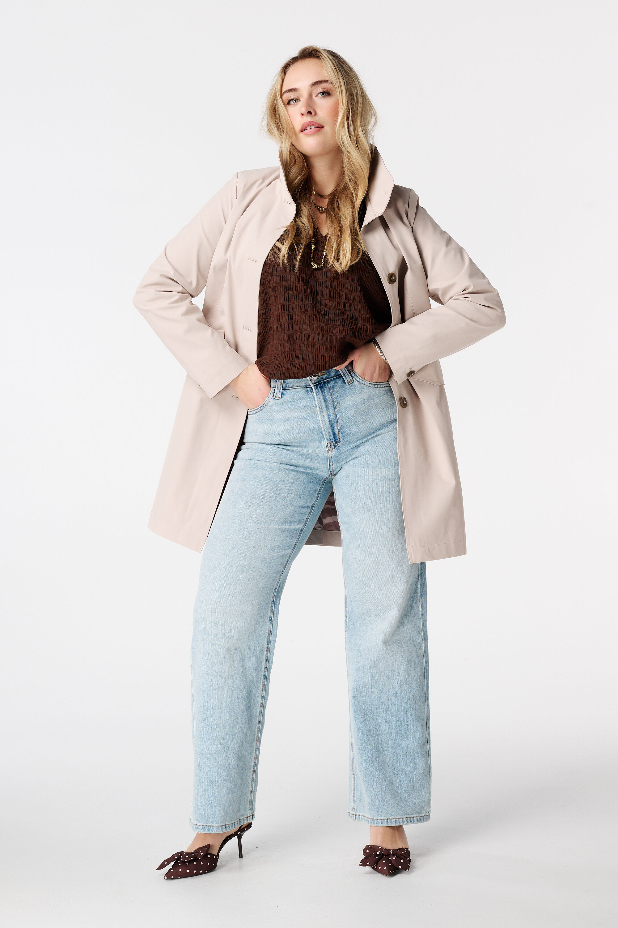 Halb langer Trenchcoat image number 5