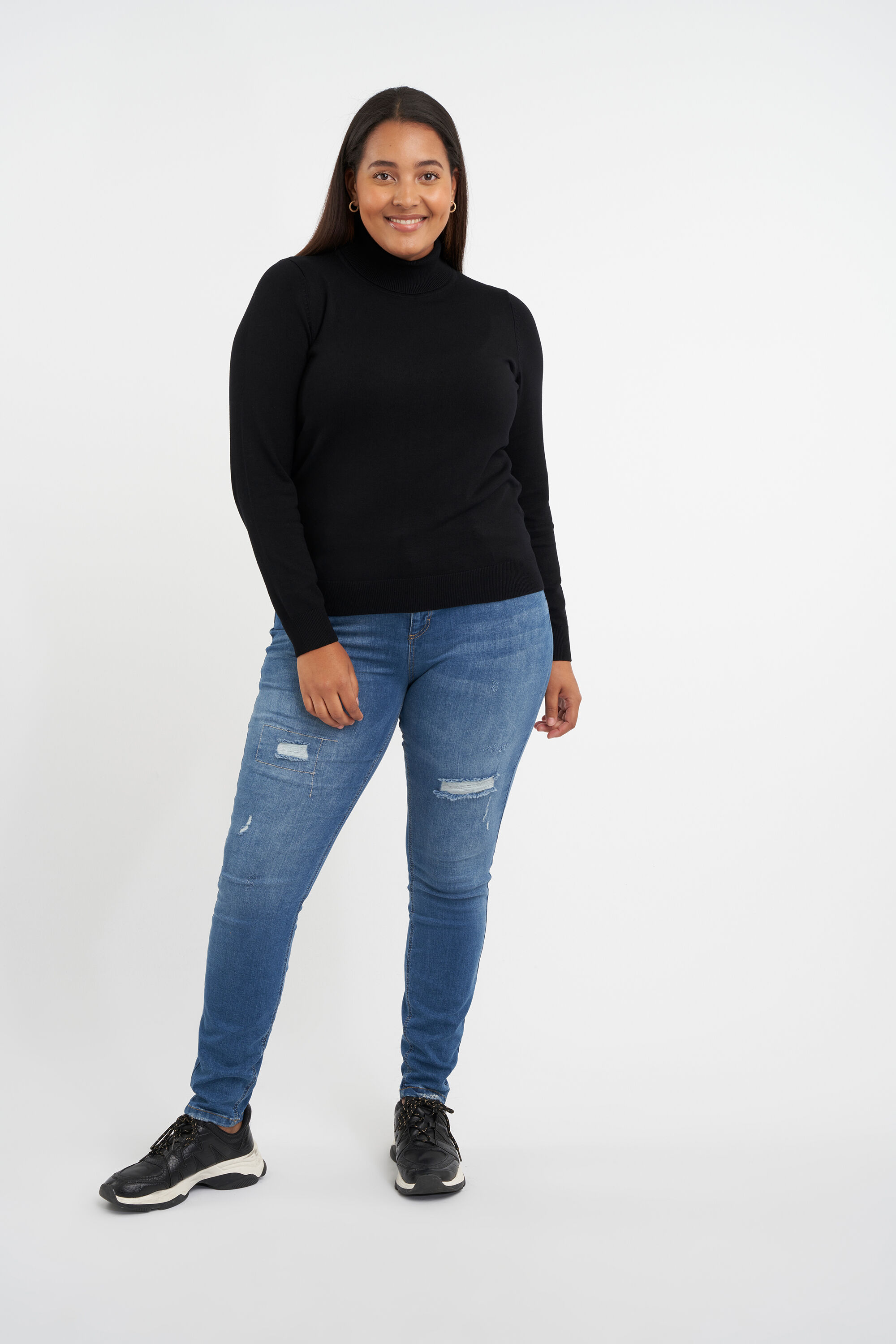 Feinstrickpullover mit Rollkragen image number 5