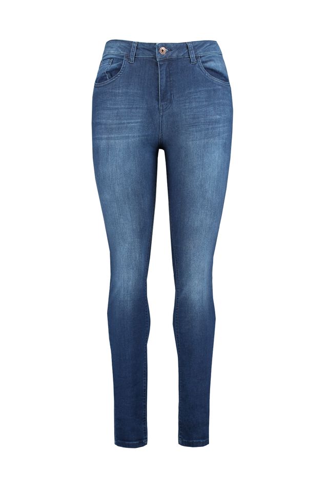 Super skinny HIGH WAIST JEANS image number 1
