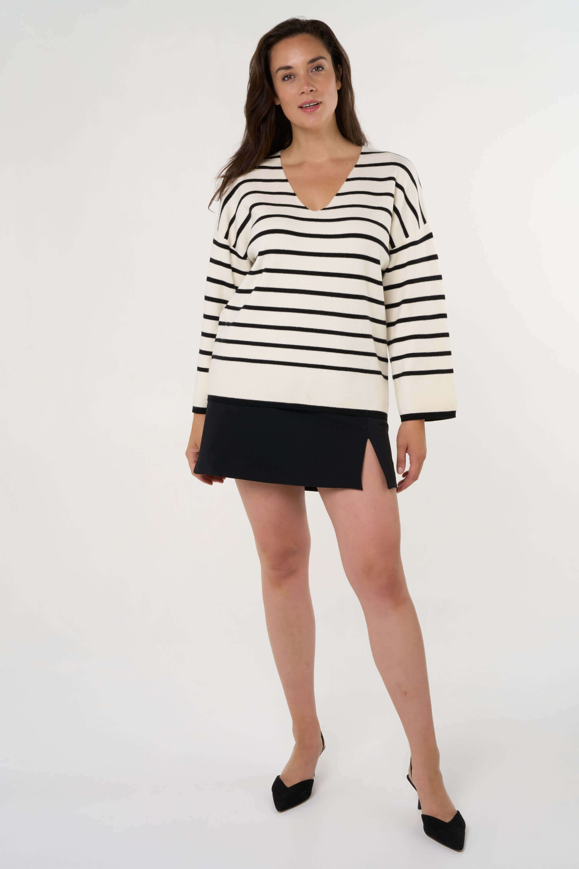 Gestreifter Pullover  image number 7