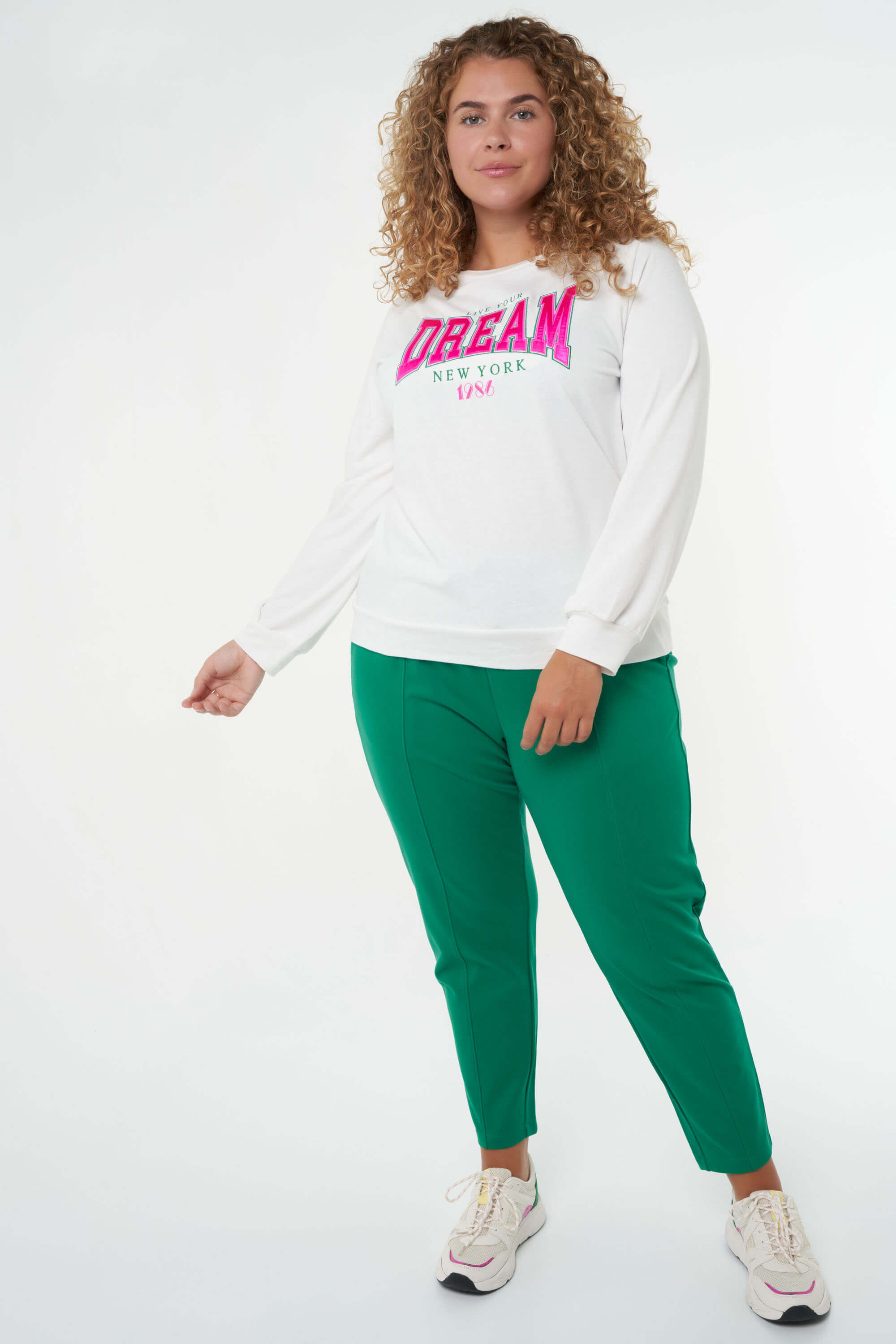 Pullover mit Text-Print image number 6