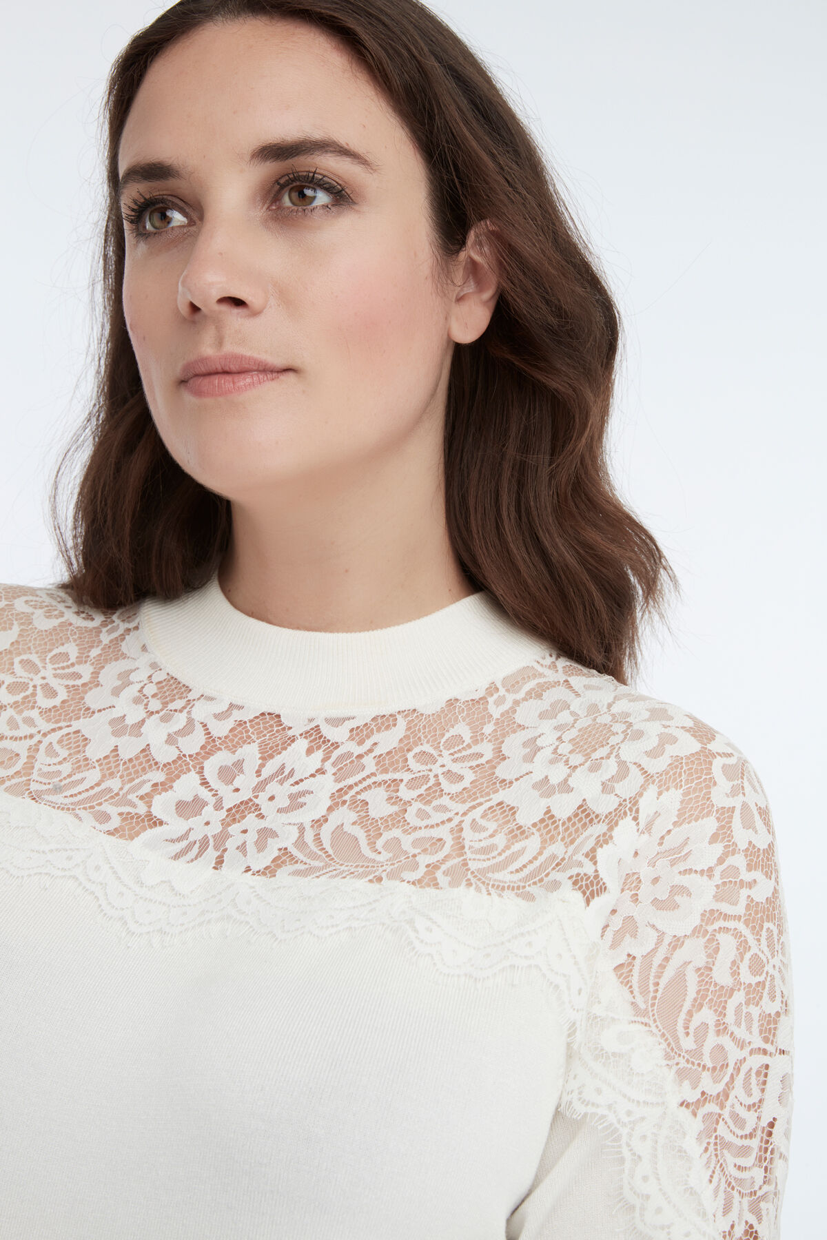 Pullover mit Spitze image number 4