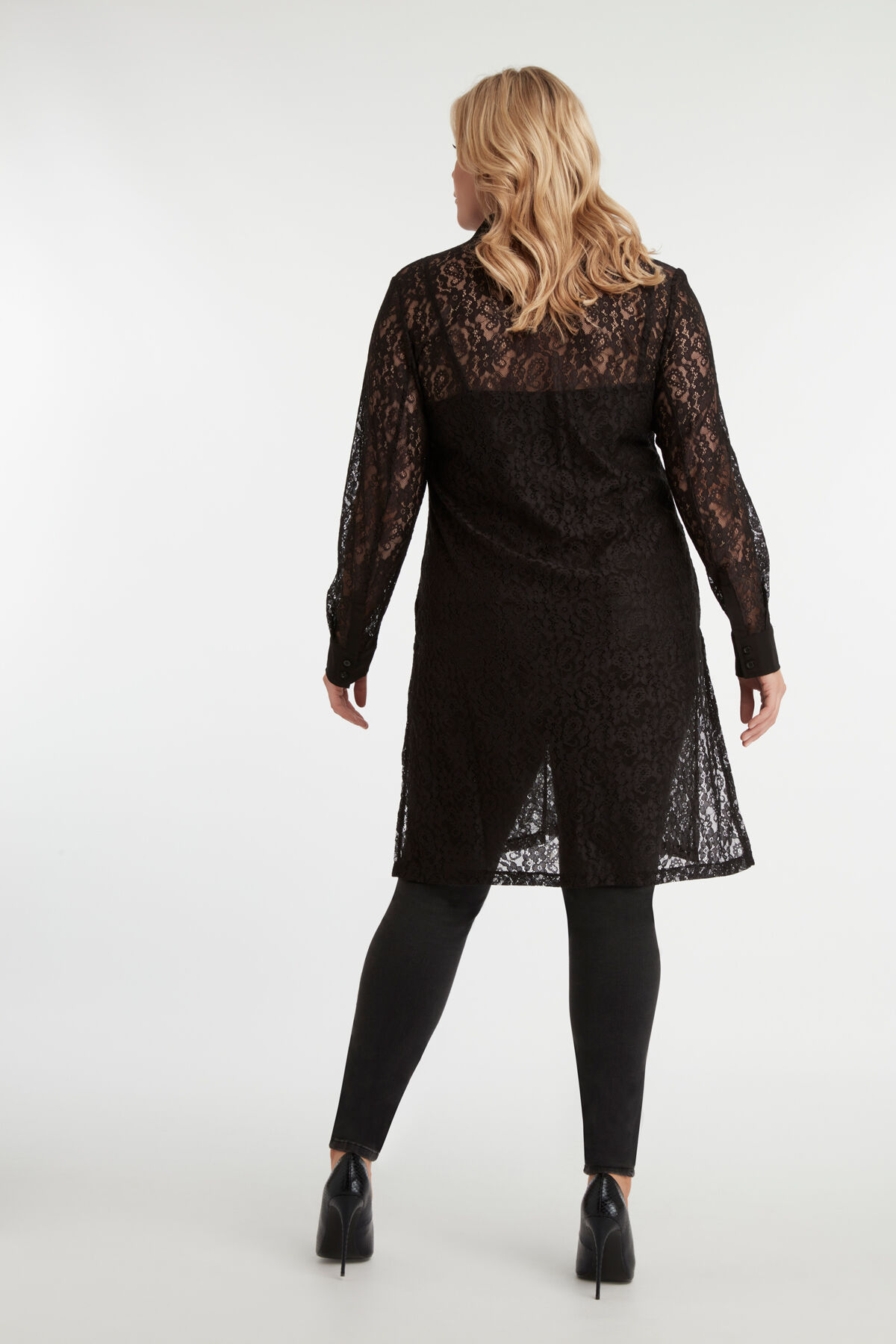 Langes Spitzen-Top image number 3