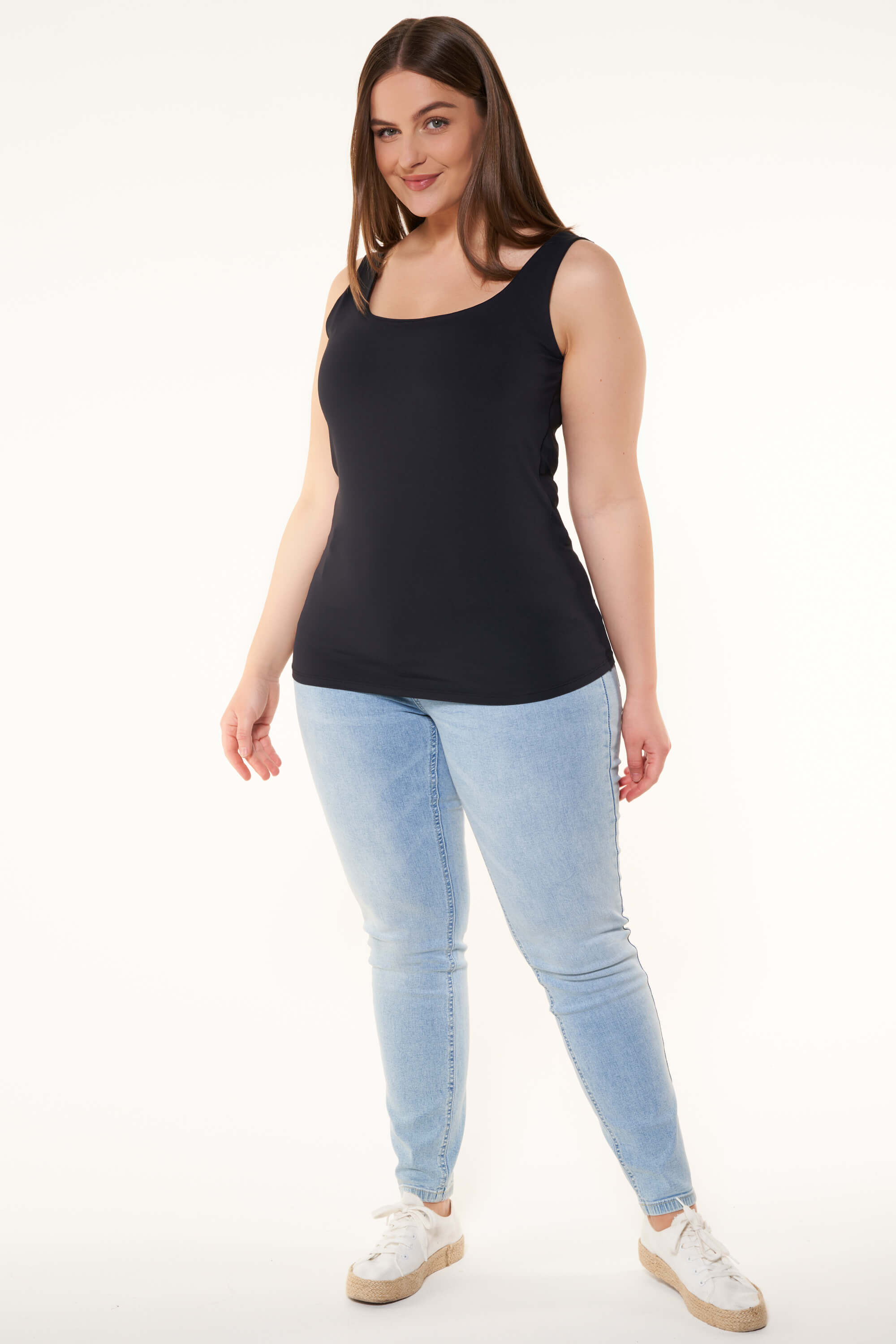 Singlet-Oberteil mit Stretch image number 5