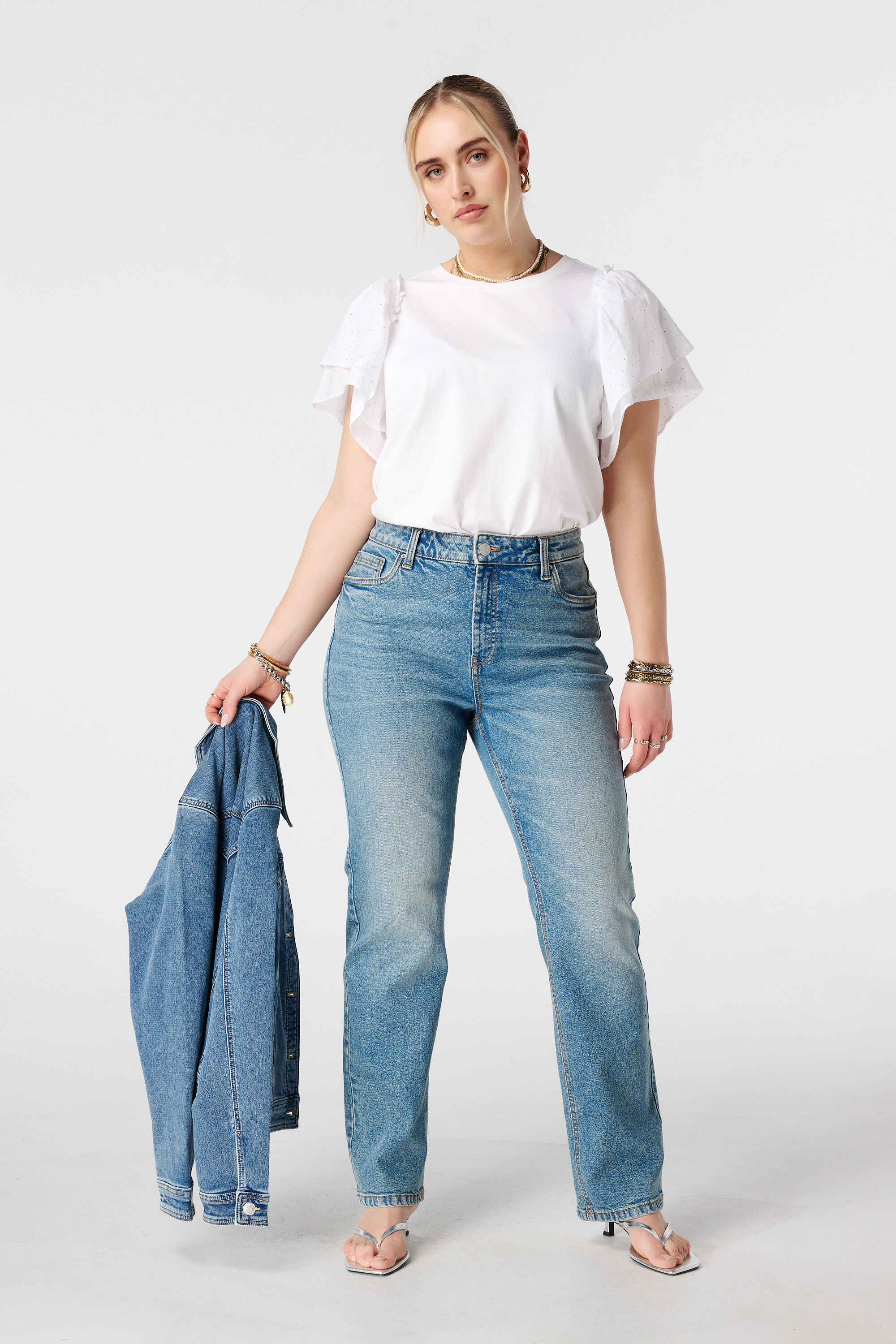 Top mit Schmetterlings&auml;rmeln image number 5