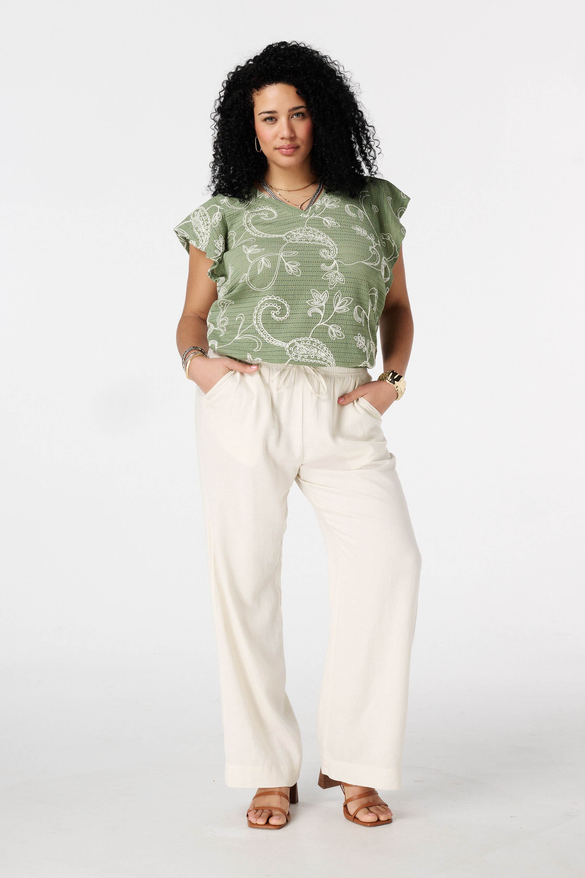 Top mit Paisley Print image number 5