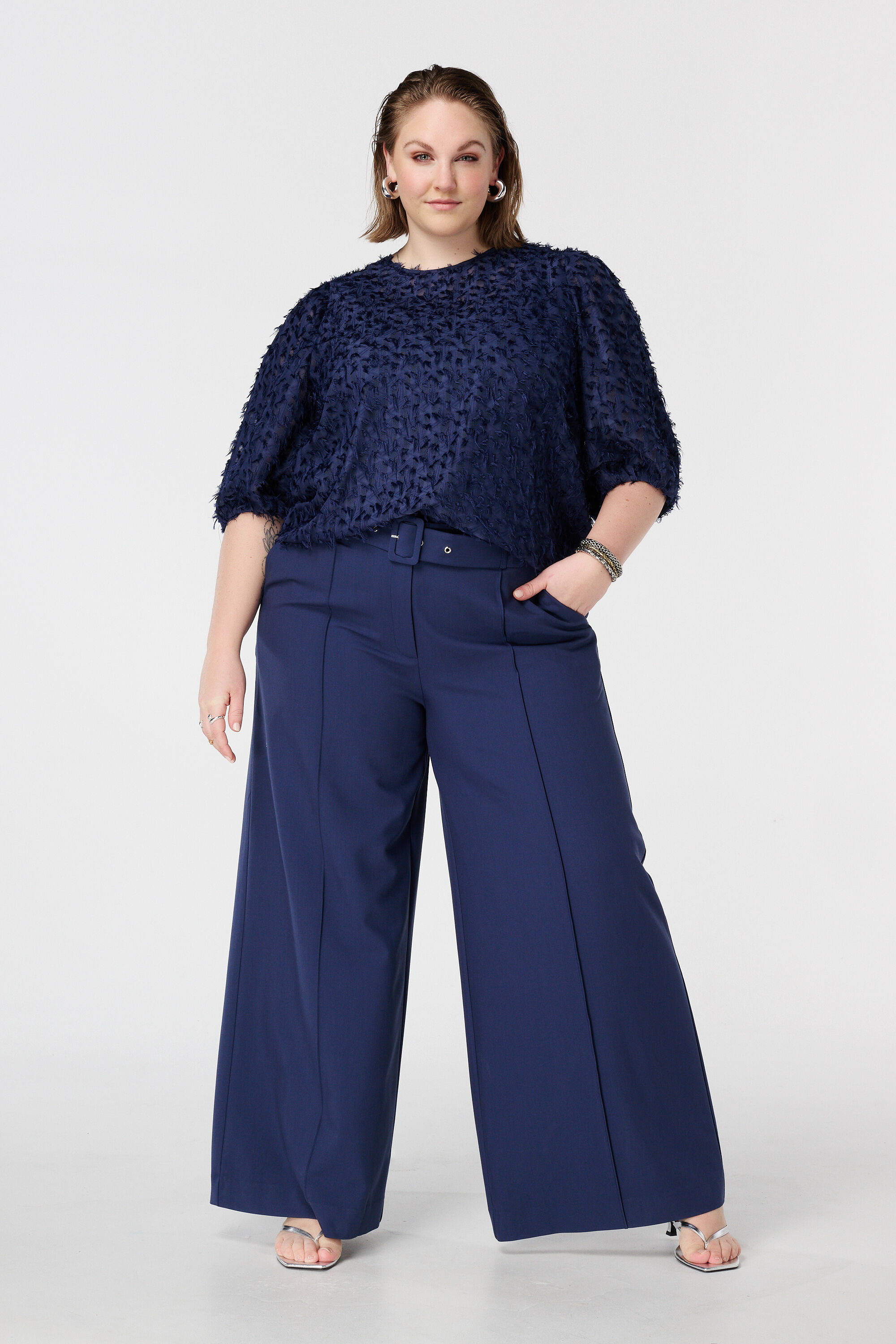 Strukturierte Bluse image number 5