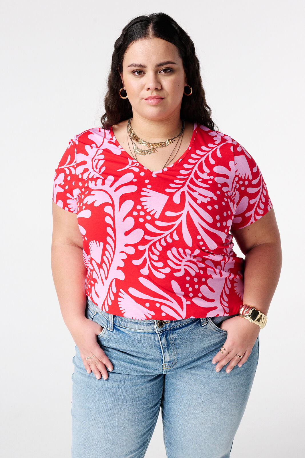 T-Shirt mit Print image number 0