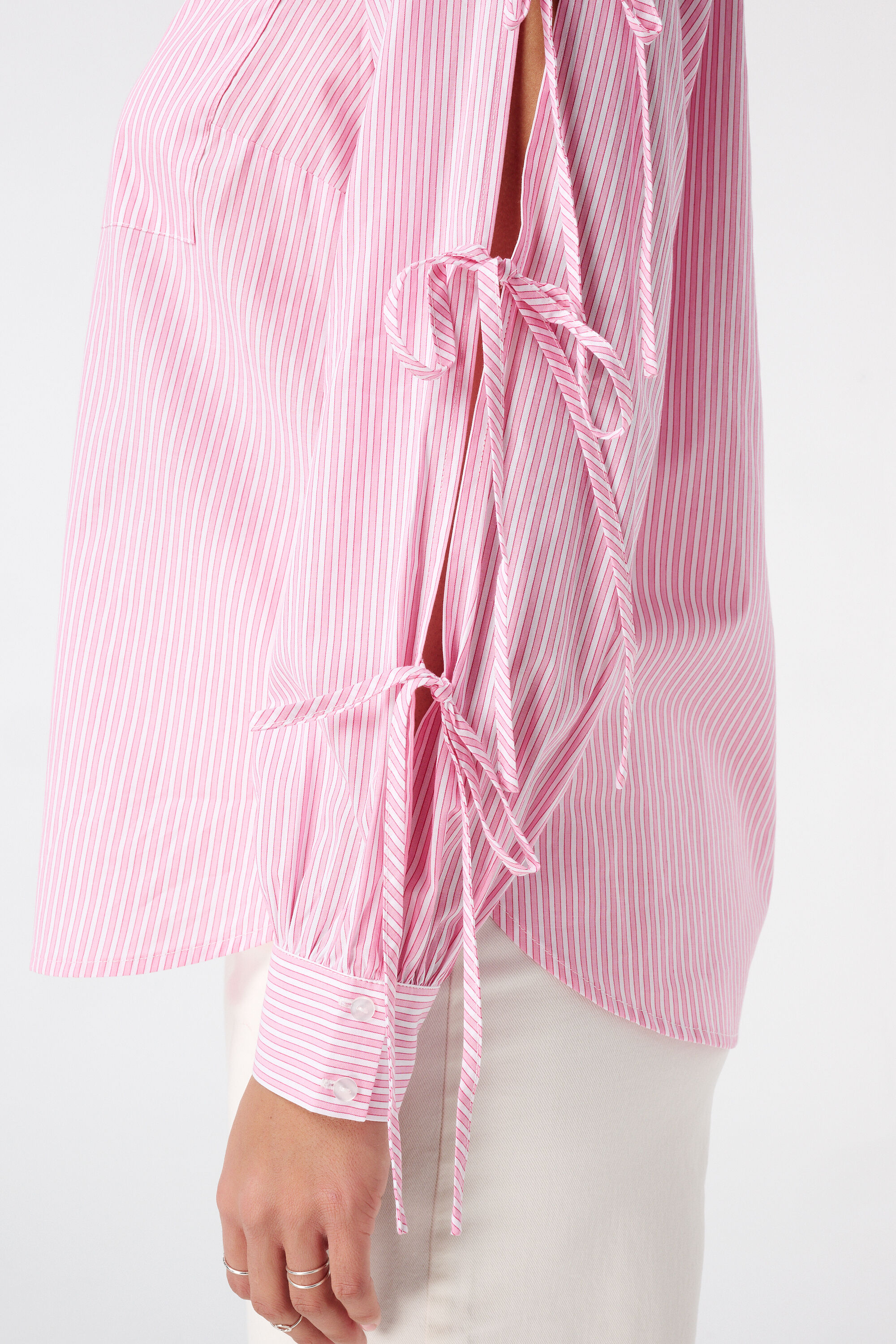 Hemdbluse mit Schleifendetail  image number 6