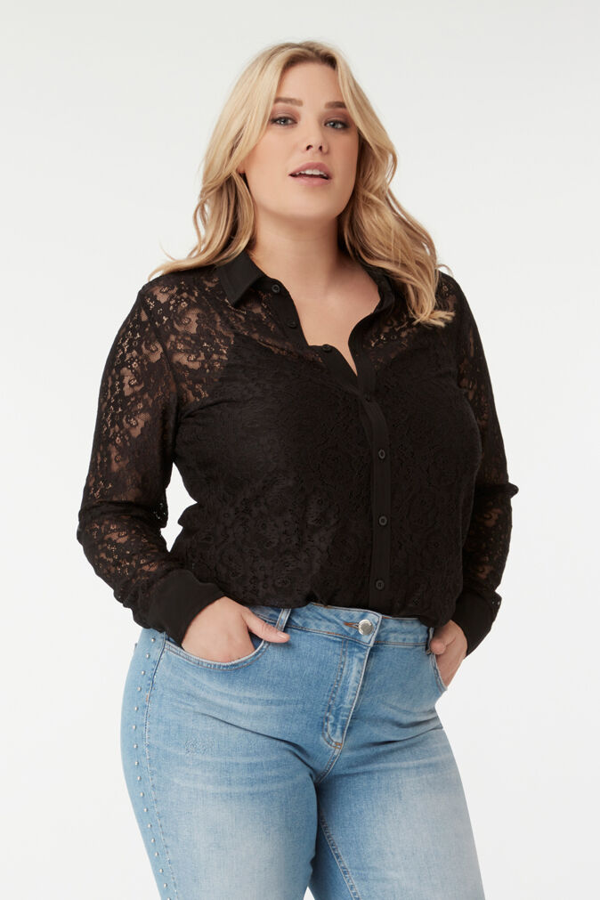 Jeans mit Strasssteinen und Ziernieten image number 5