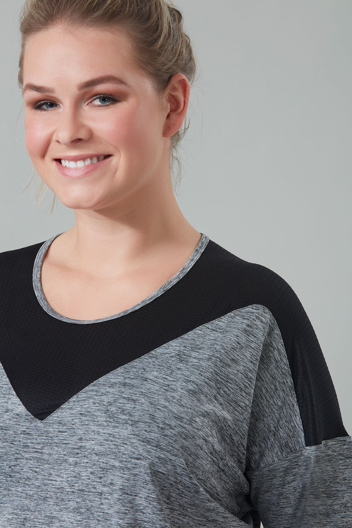 Sport-Top mit Schmetterlings-&Auml;rmeln image number 3