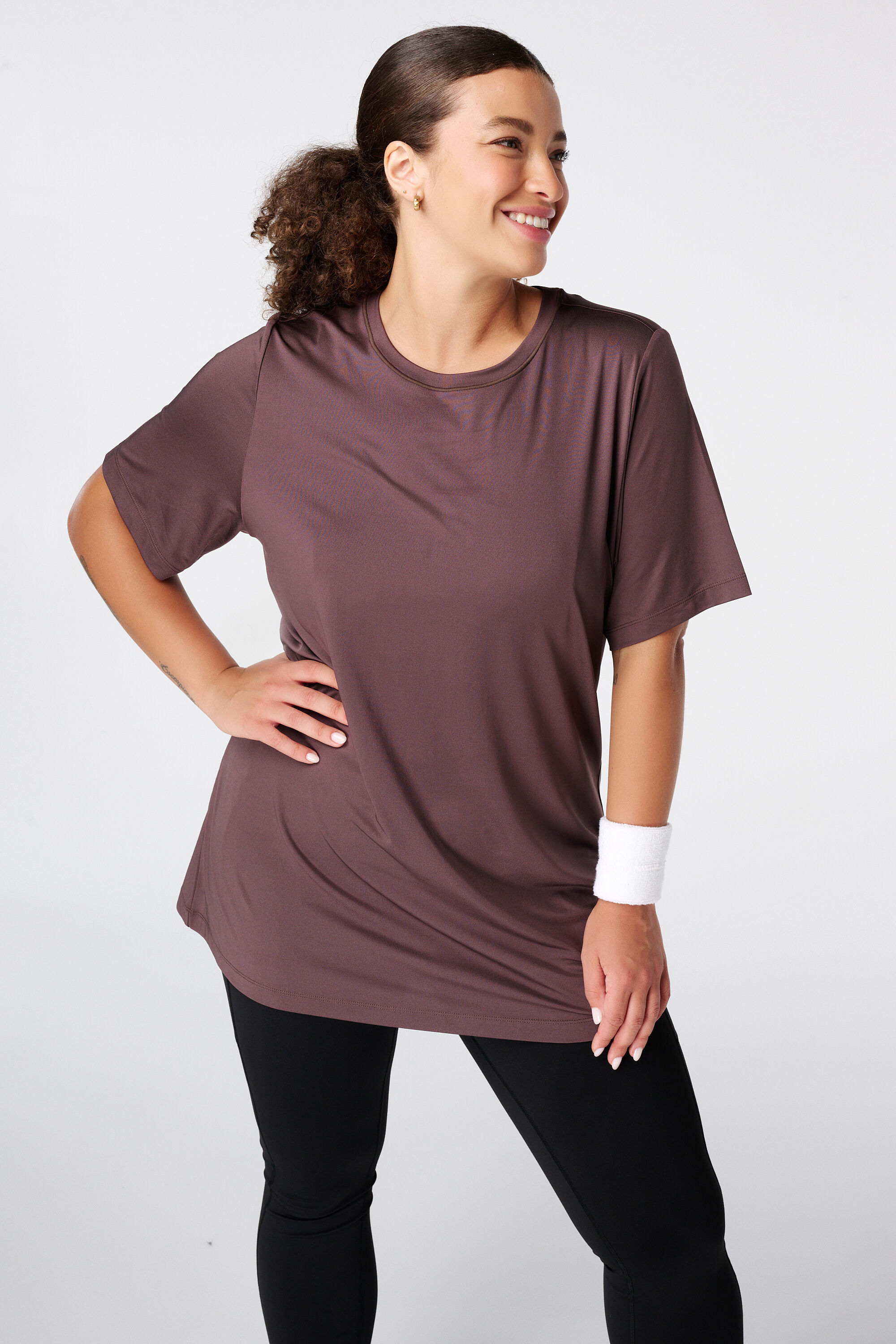 Langes Sport T Shirt