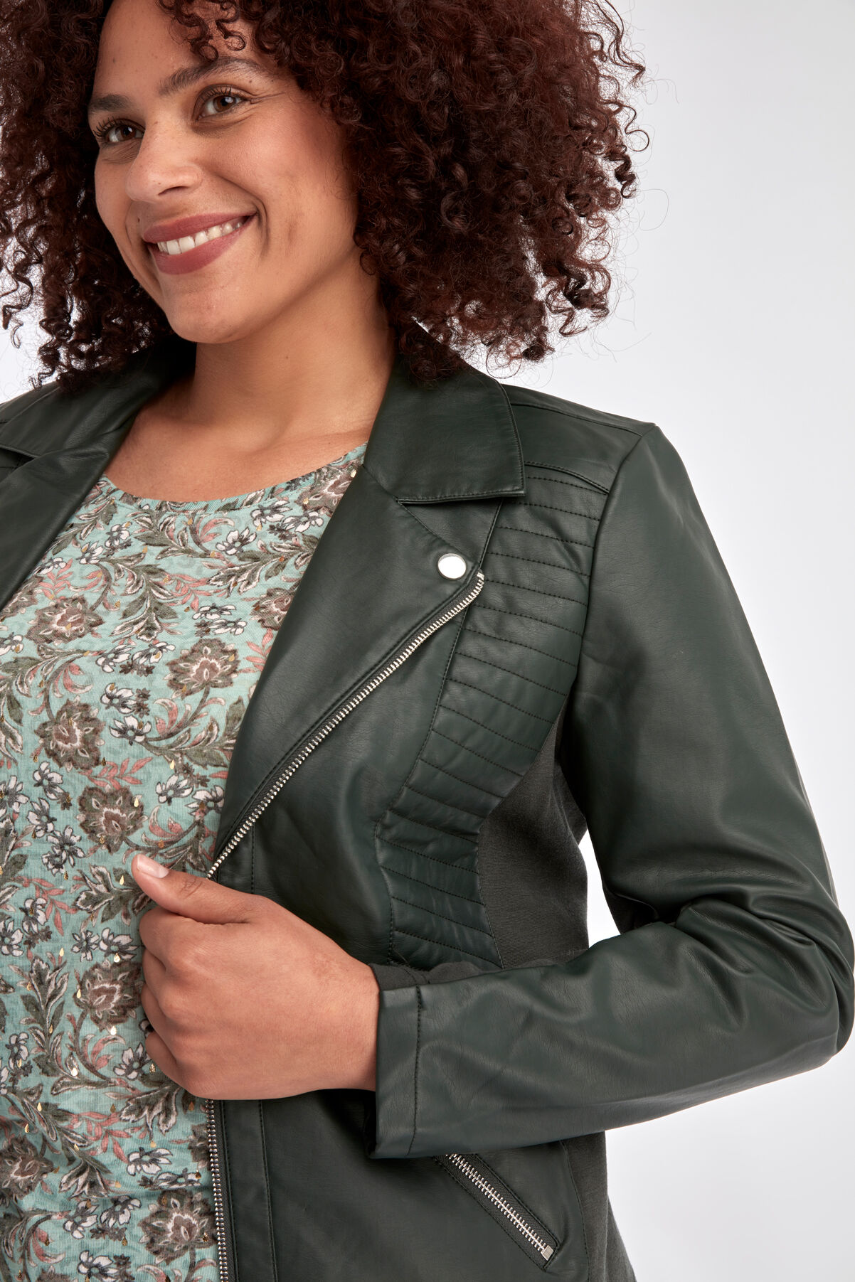 PU-Kunstlederjacke image number 4