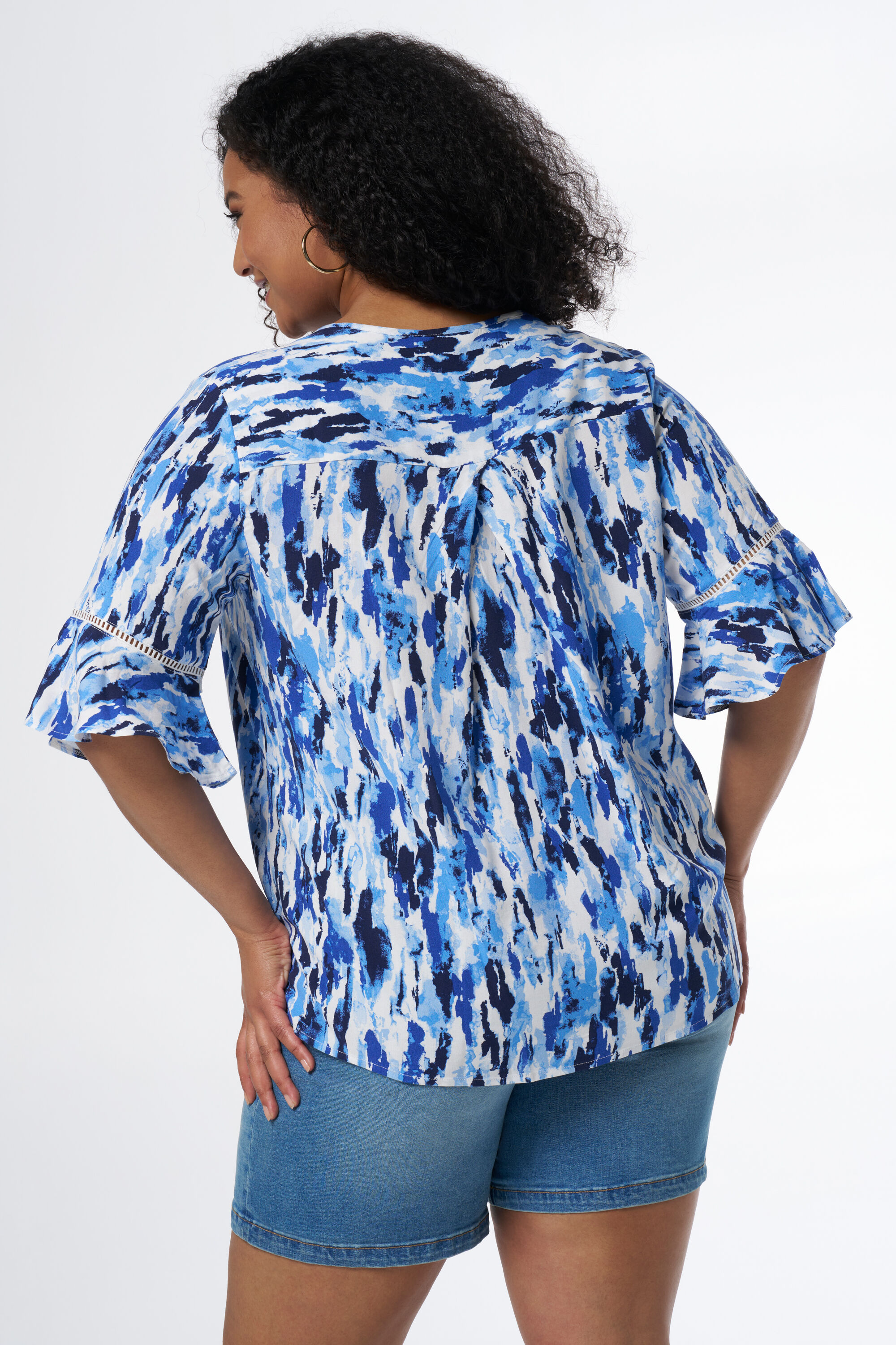 Bluse mit Print image number 3