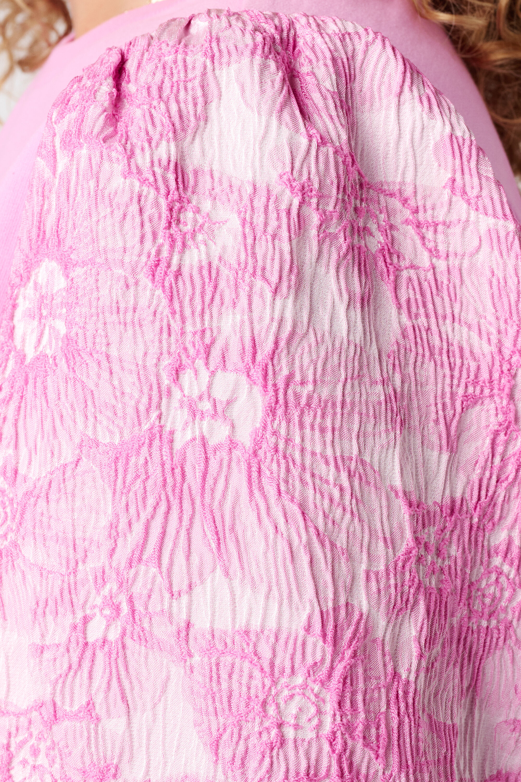 Top mit Jacquard&auml;rmeln image number 6