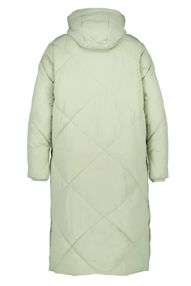 Lange Steppjacke mit Kapuze  image number 3