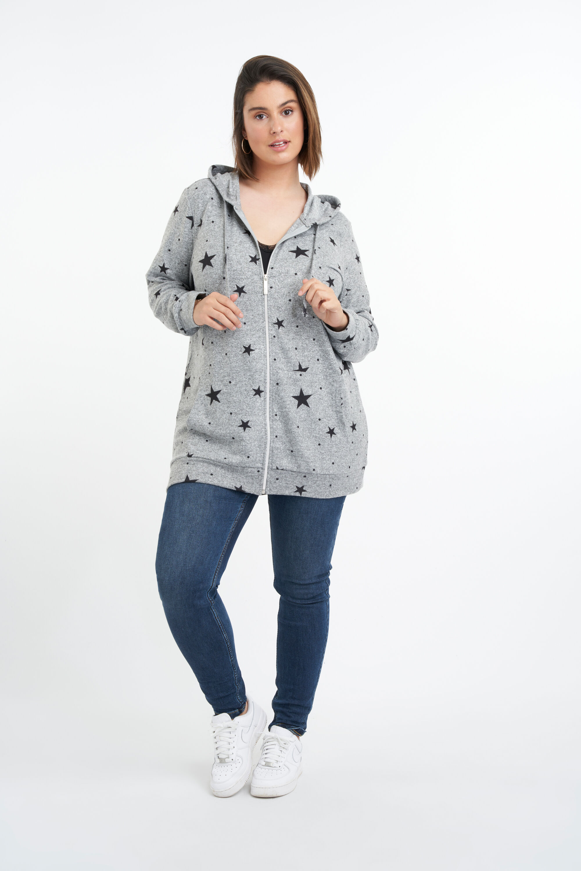 Cardigan mit Sternen-Print image number 5