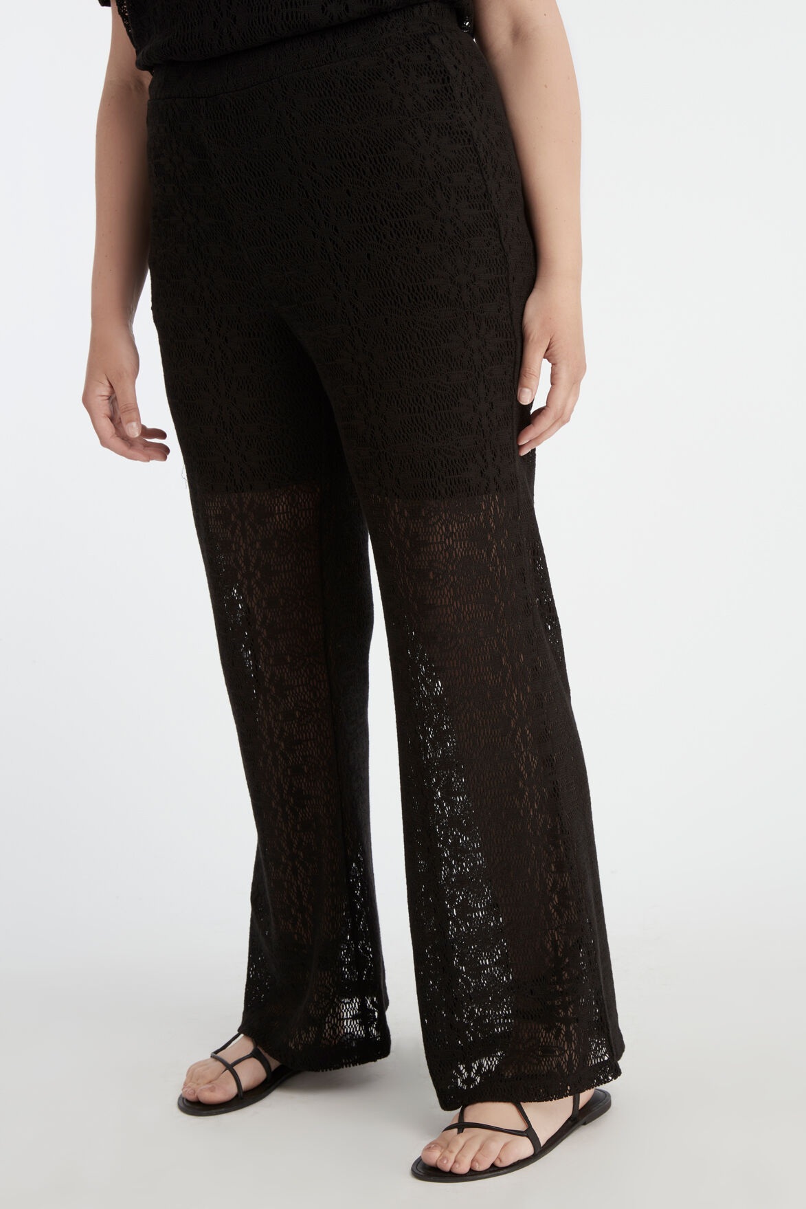 Baggy-Hose mit Spitze image number 3