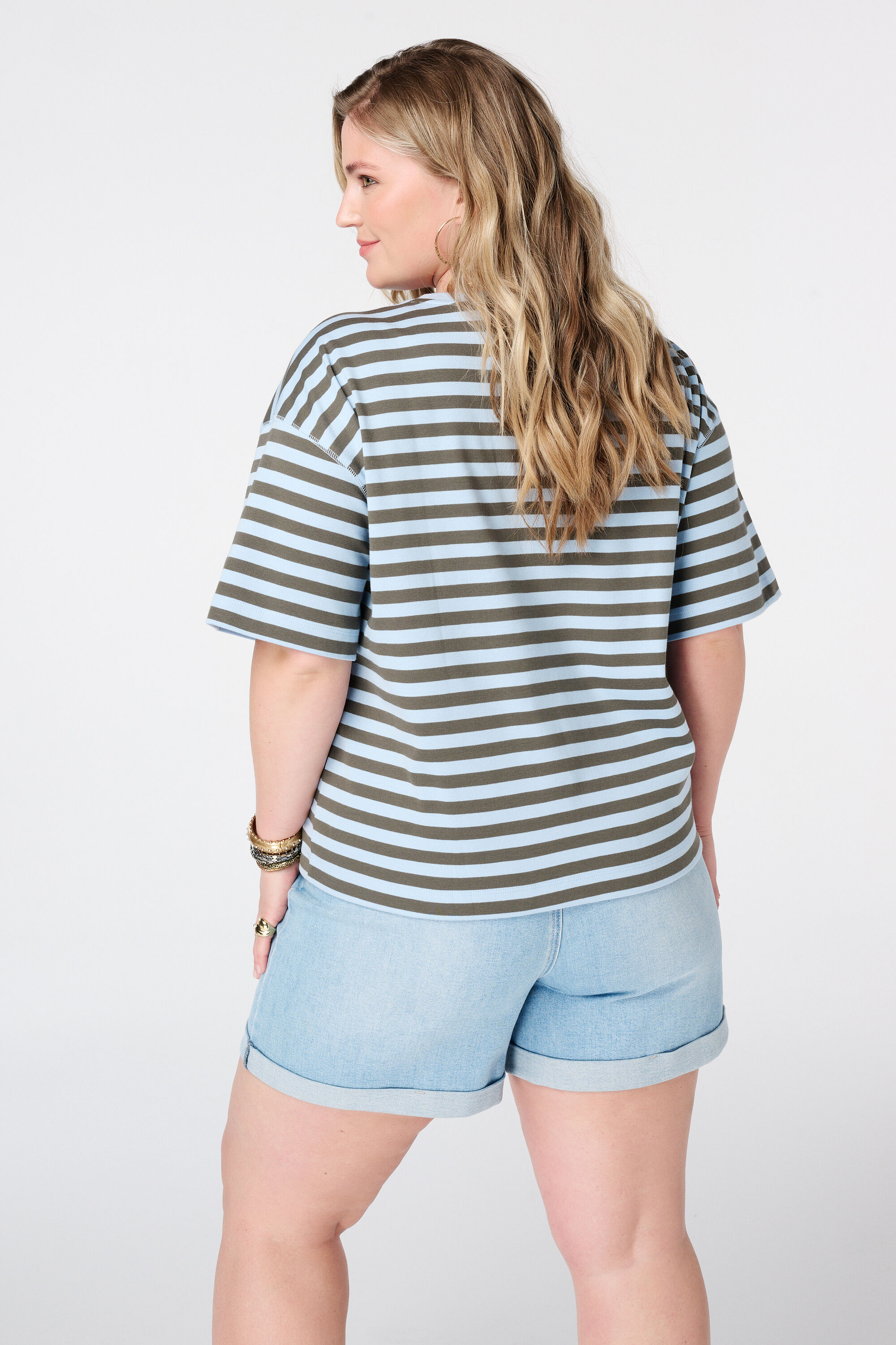 Gestreiftes T Shirt image number 3