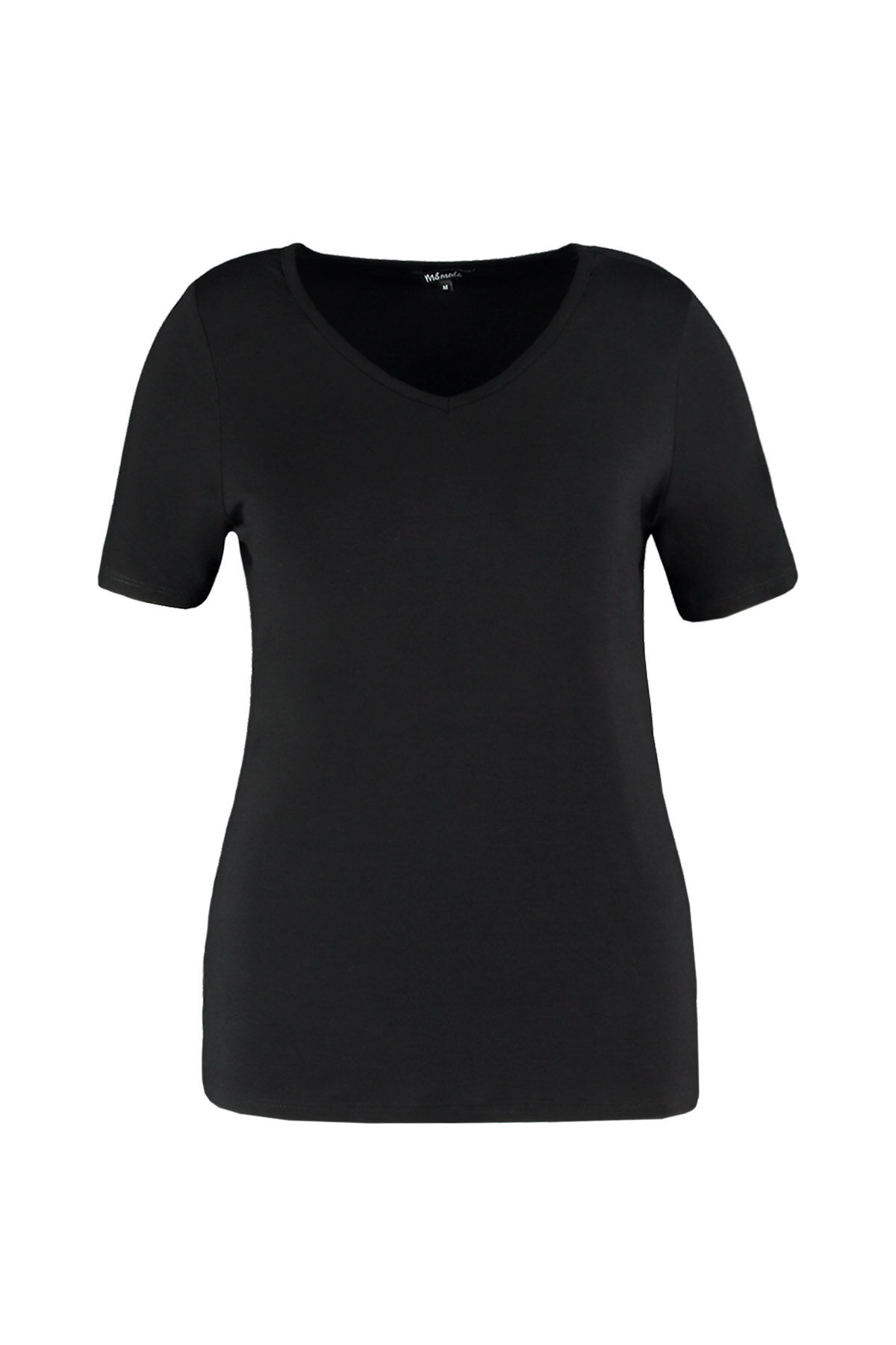 T-Shirt mit V-Ausschnitt image number 1