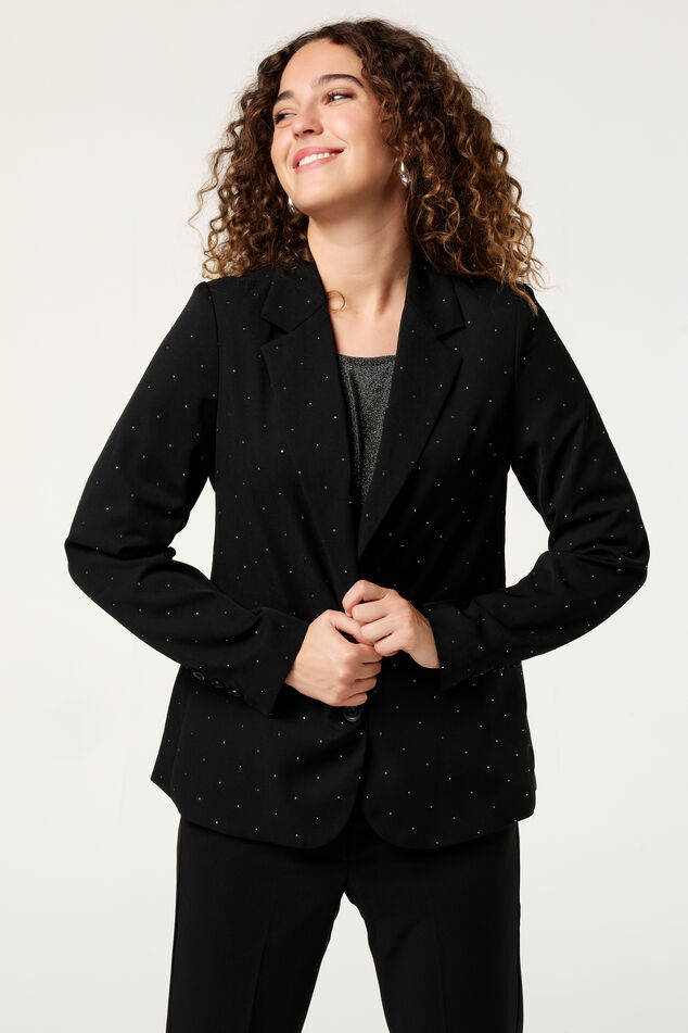 Blazer mit Strasssteinen  image number 0