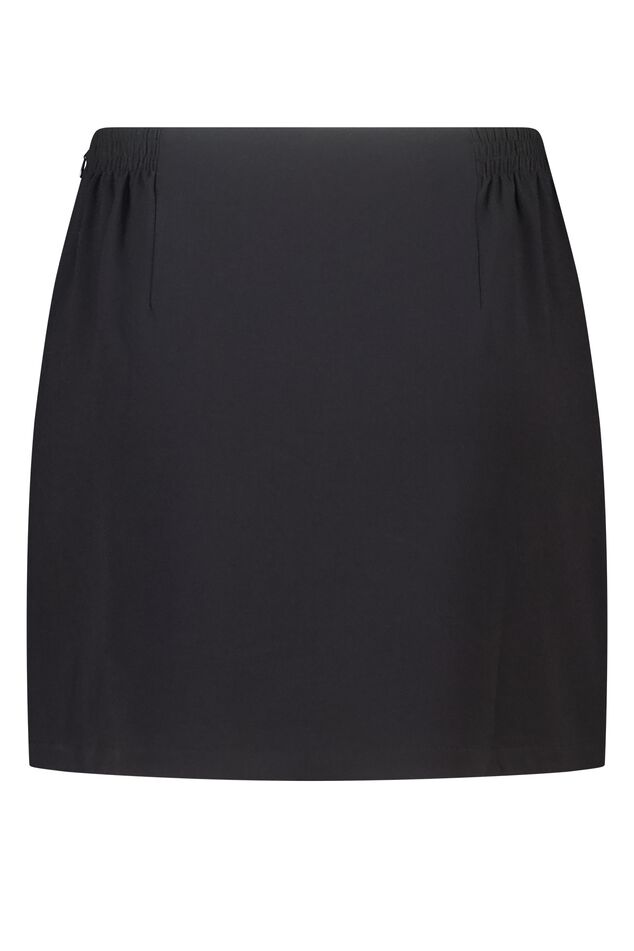 Rock mit Wickeloptik und elastischem Bund image number 2