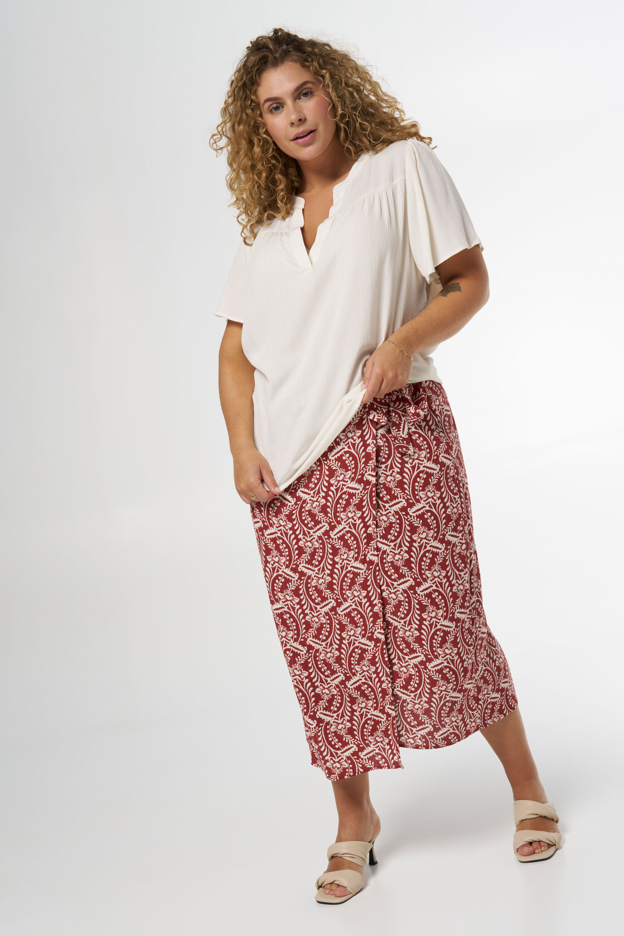 Bluse mit Schmetterlings&auml;rmeln image number 5