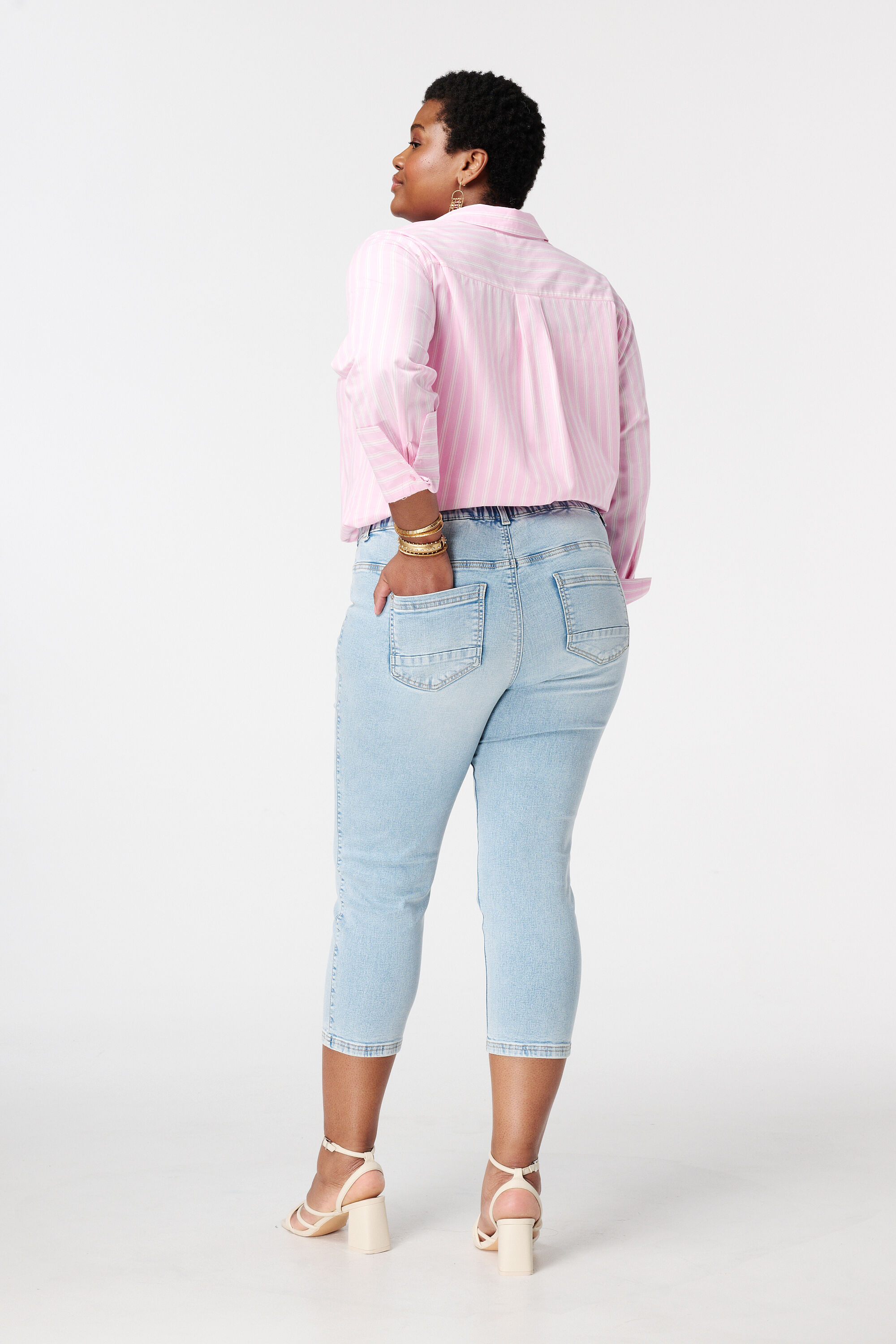 Treggings im Jeans-Look image number 3