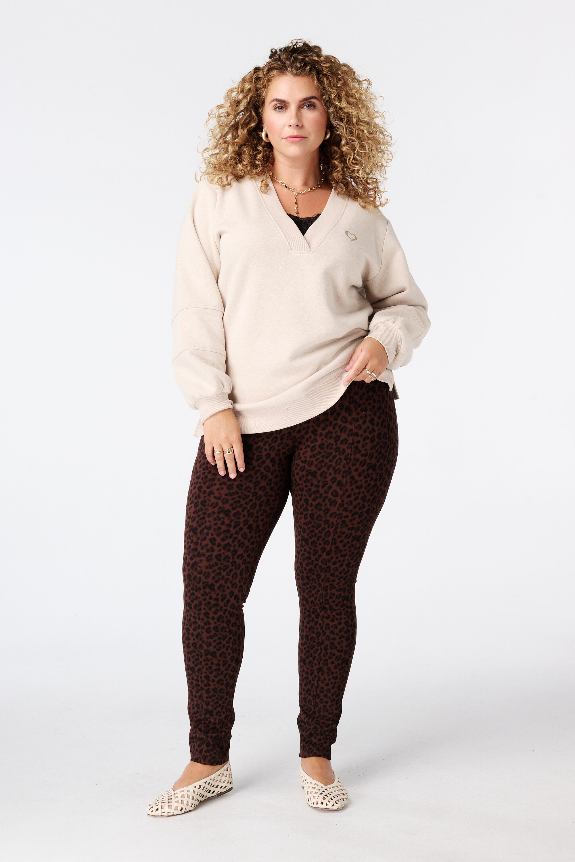 Leggings mit Animalprint