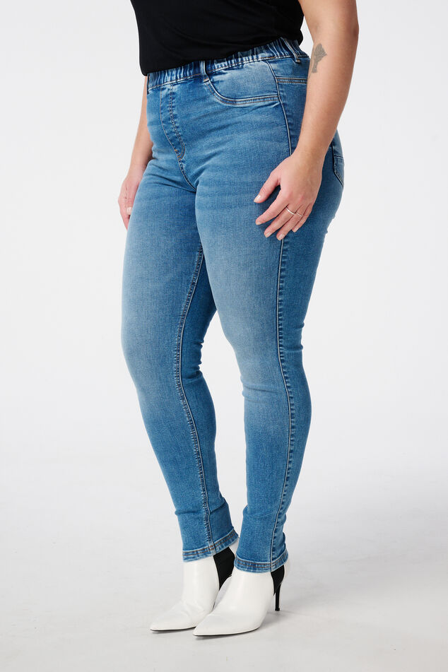 Treggings im Jeans-Look image number 5