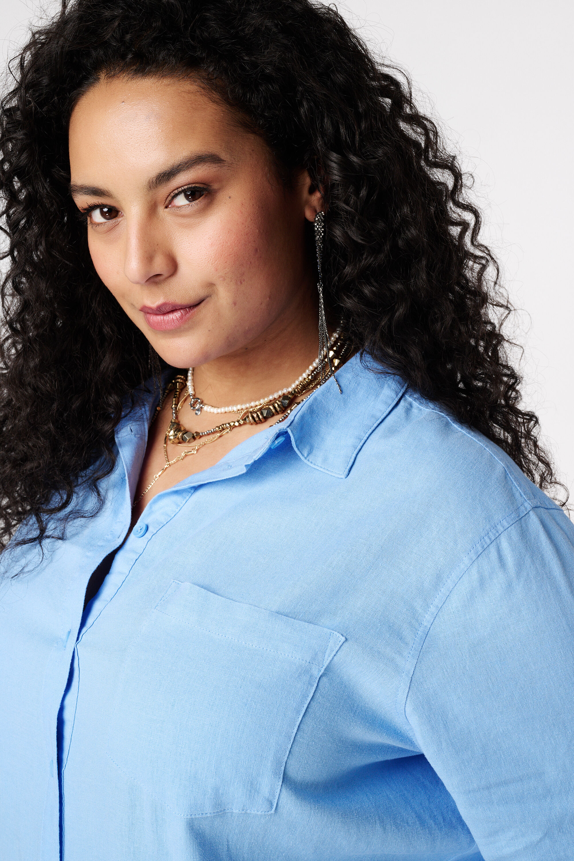 Leinenbluse image number 4