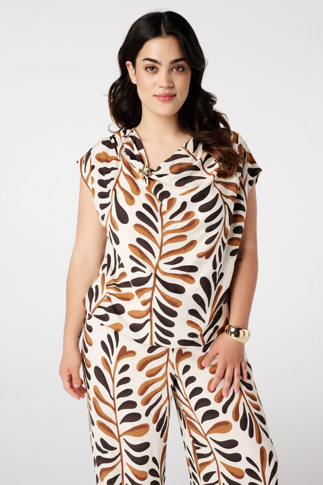 Bluse mit Druck image number 0