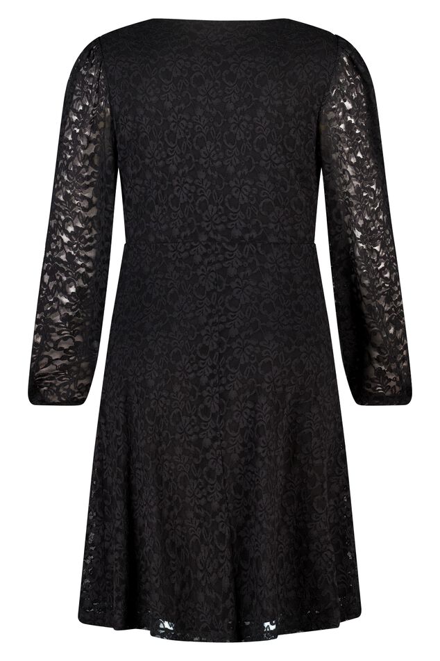 Kleid aus Spitze mit Knopfdetail image number 2