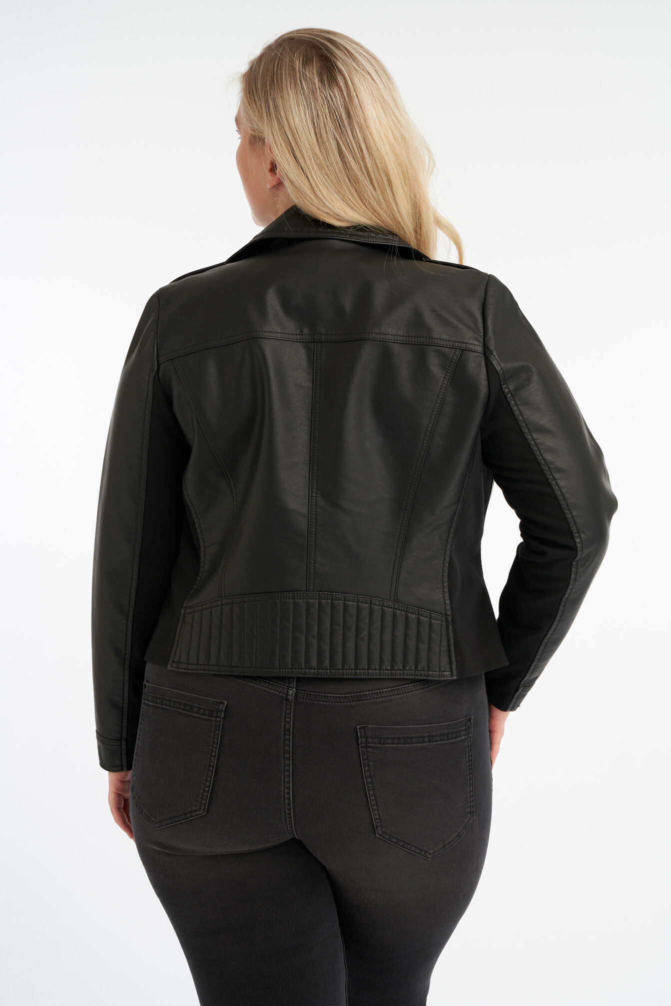 Biker-Jacke aus Kunstleder image number 4