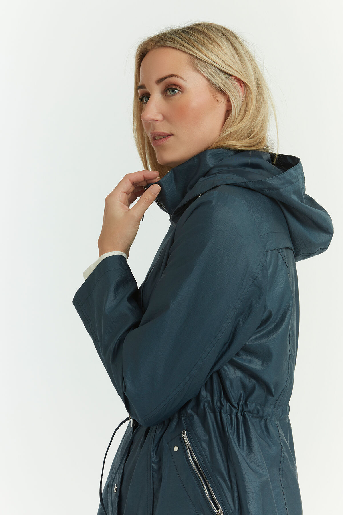 &Uuml;bergangsmantel mit abnehmbarer Kapuze image number 3